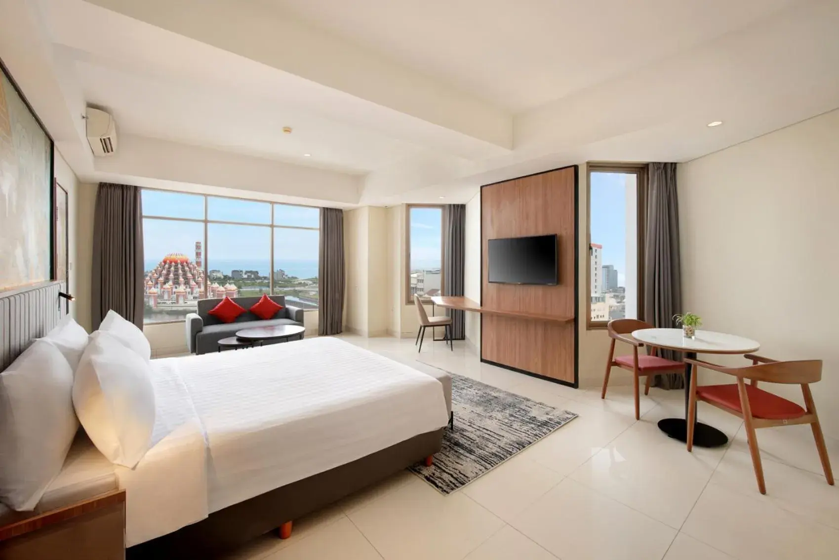 Bedroom, Bed in favehotel - Pantai Losari Makassar Bedroom, Bed in favehotel - Pantai Losari Makassar