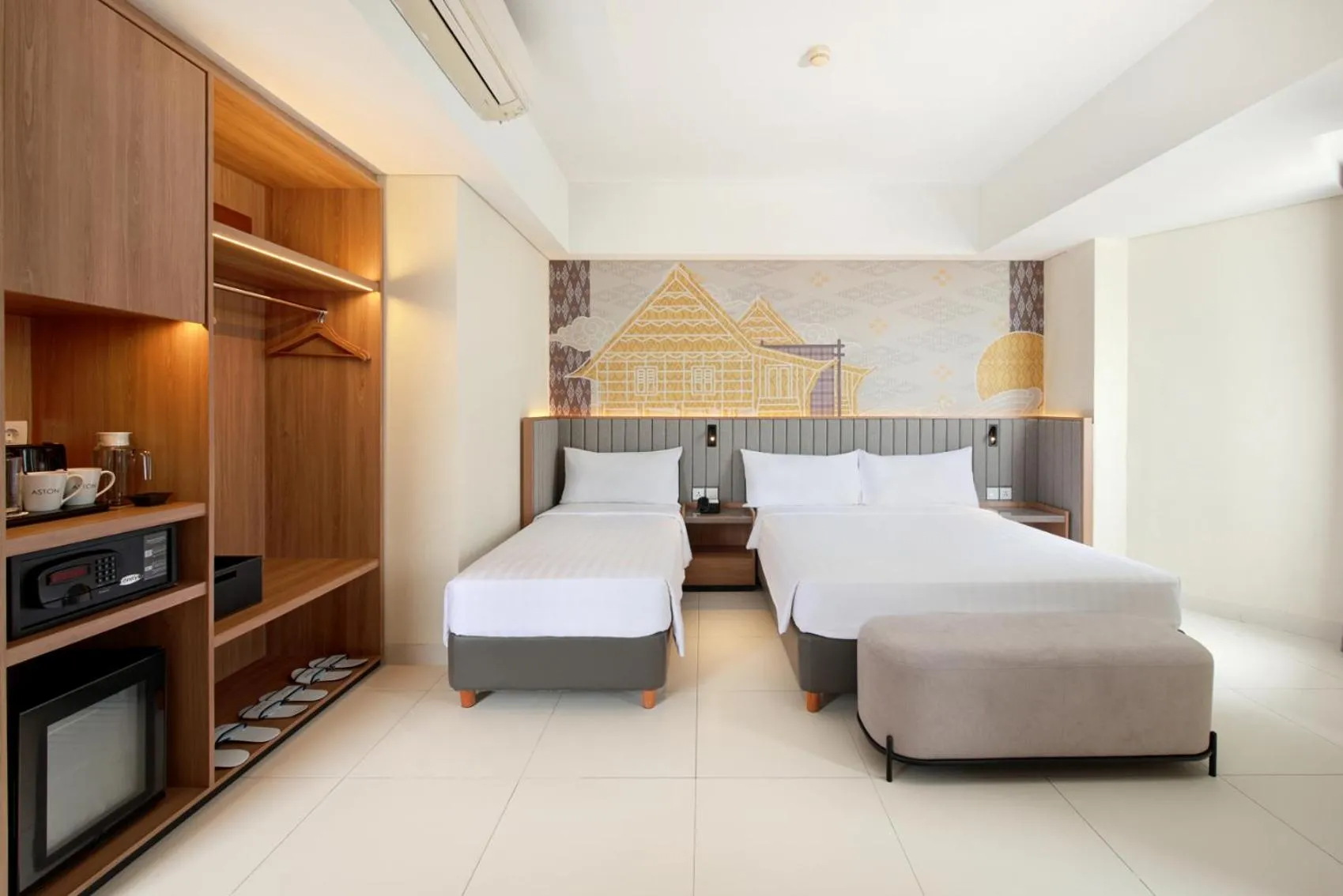 Bedroom, Bed in favehotel - Pantai Losari Makassar