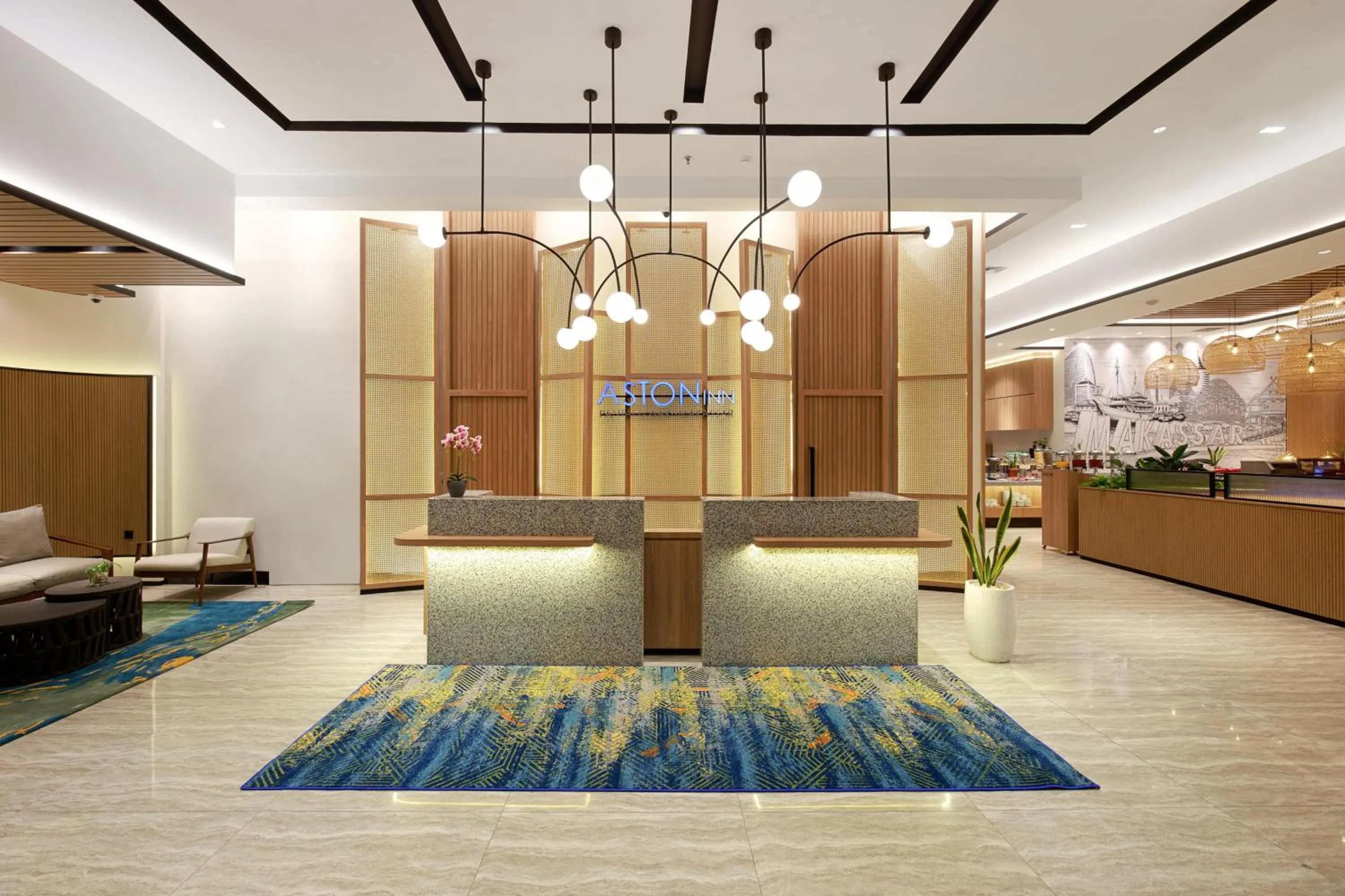 Lobby or reception in favehotel - Pantai Losari Makassar