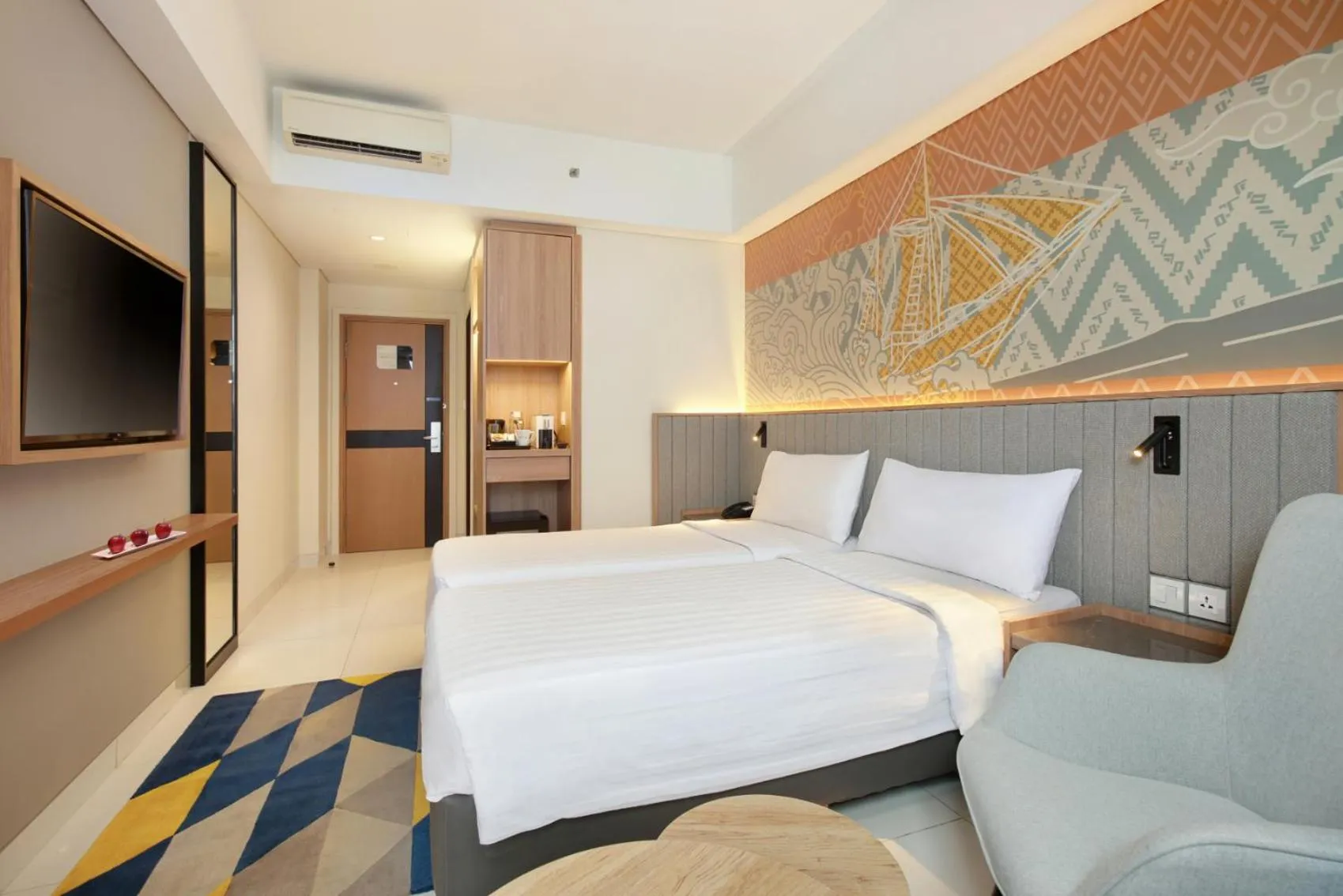 Bed in favehotel - Pantai Losari Makassar