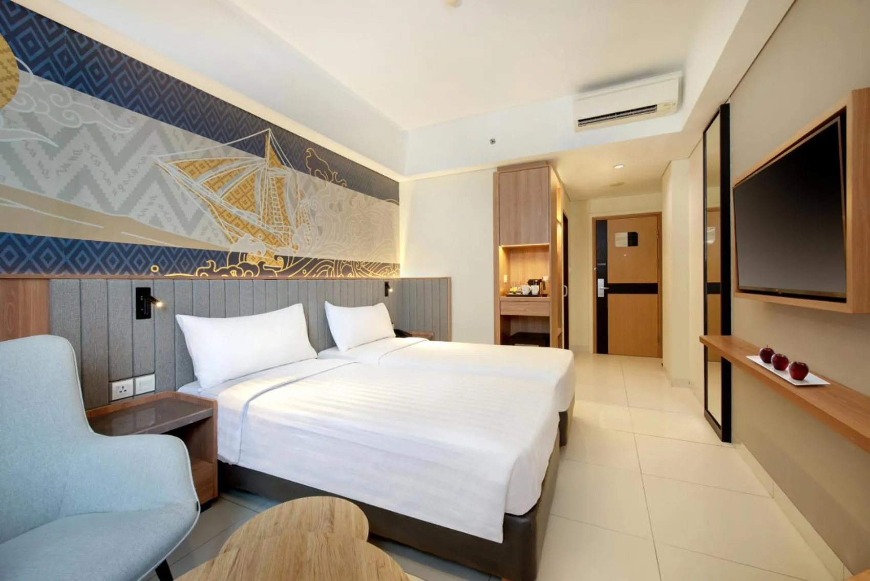 Bedroom, Bed in favehotel - Pantai Losari Makassar