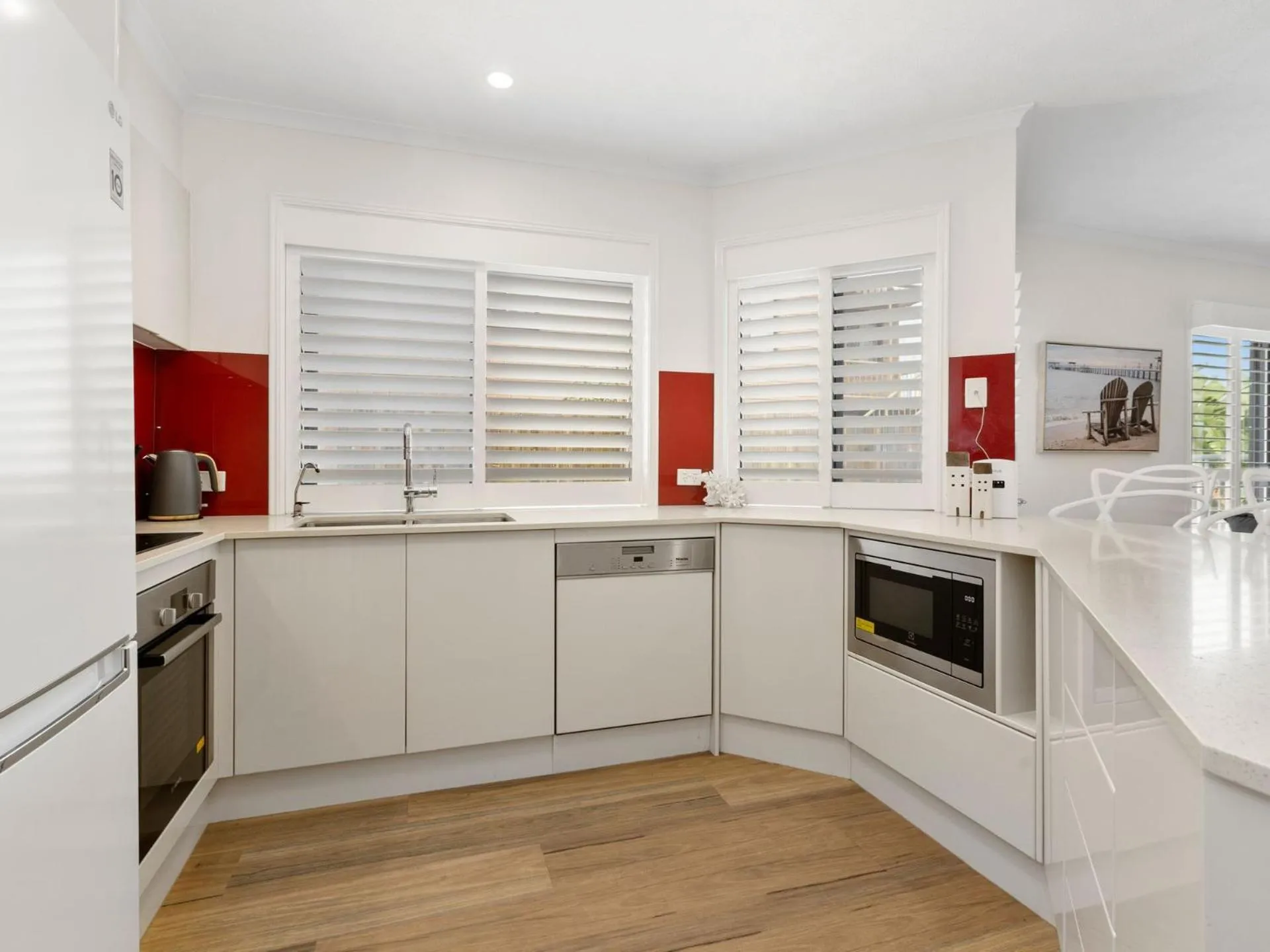 Kitchen or kitchenette in Salty Kisses on Marine Parade