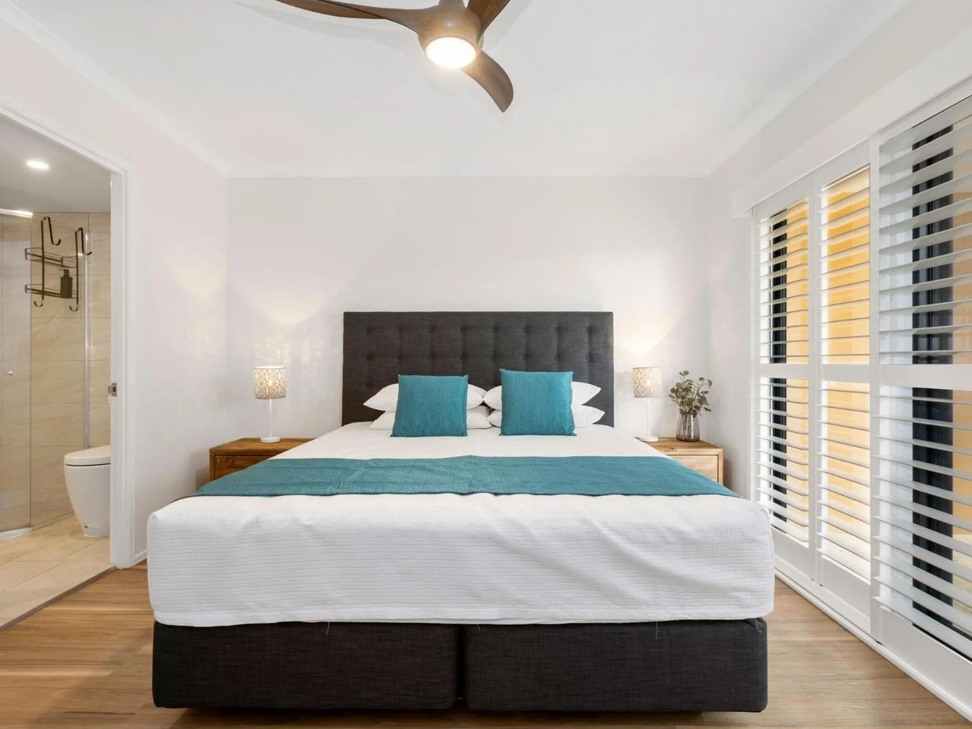 Bed in Salty Kisses on Marine Parade