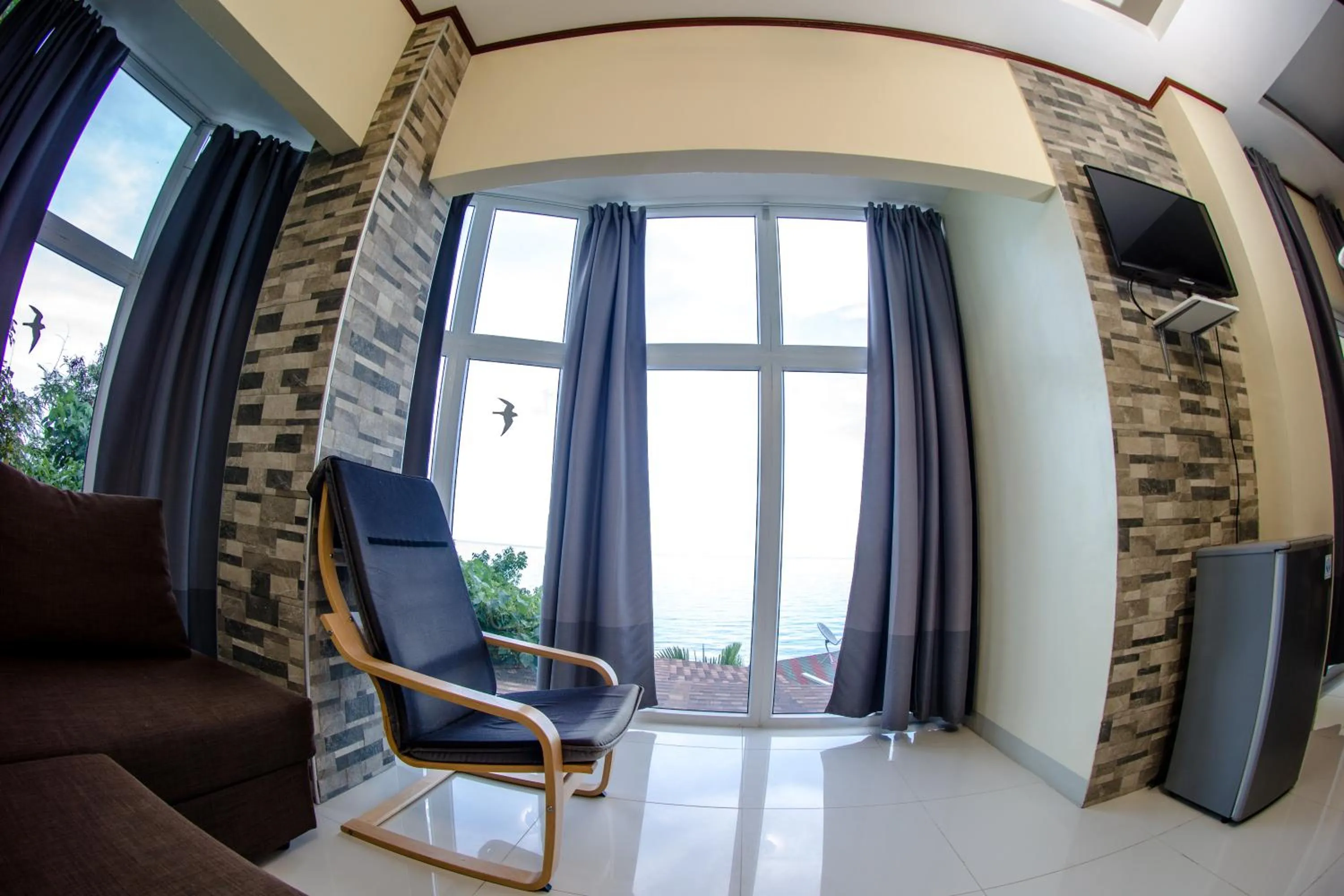 Seating area in Oslob Seafari Resort