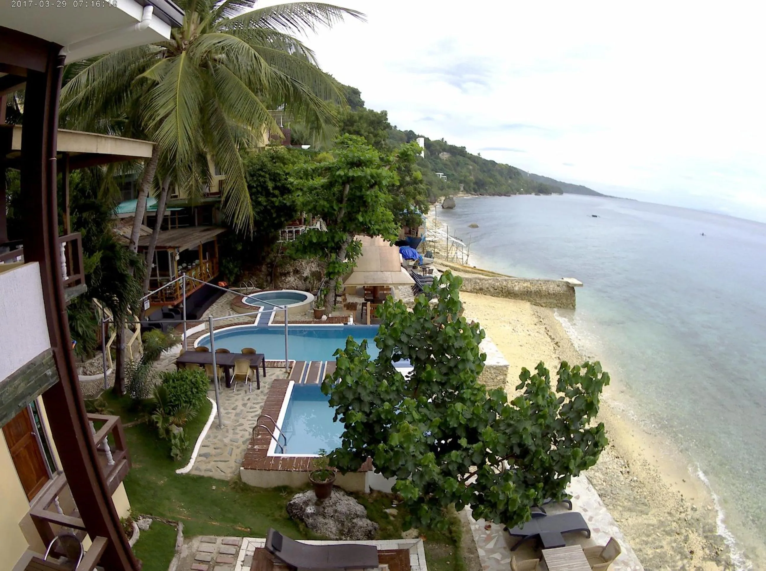 Bird's eye view in Oslob Seafari Resort