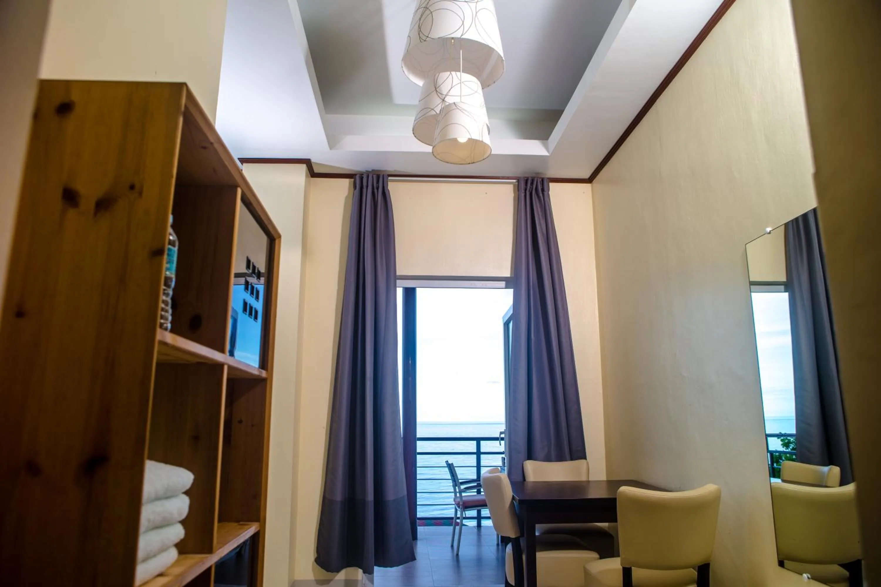 Seating area in Oslob Seafari Resort