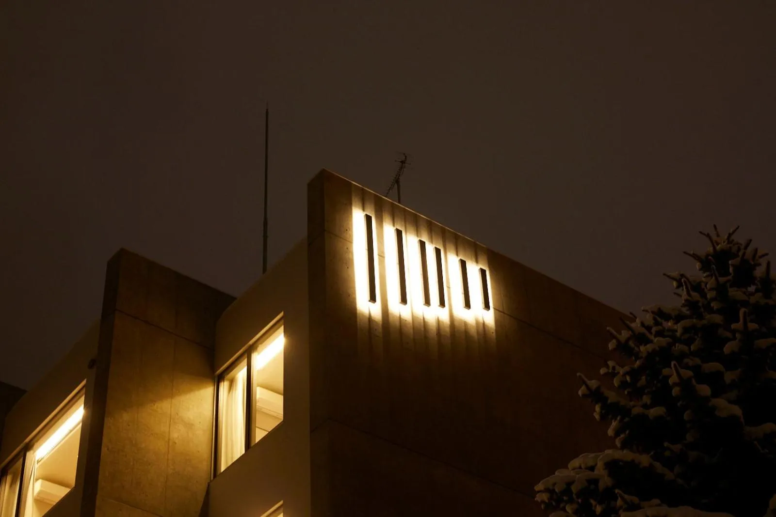 Property building in Riverside Hotel Sapporo