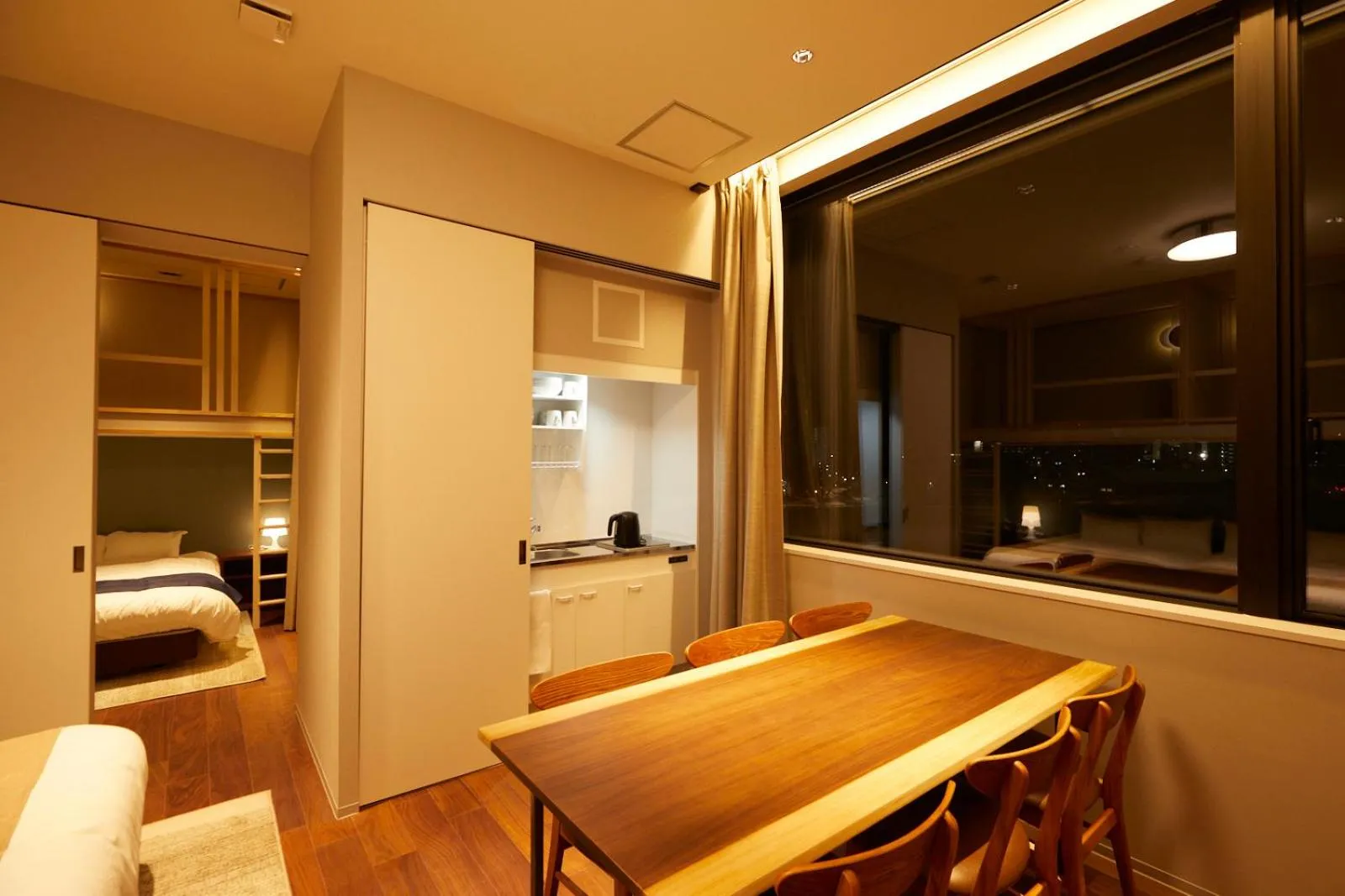 Kitchen or kitchenette in Riverside Hotel Sapporo