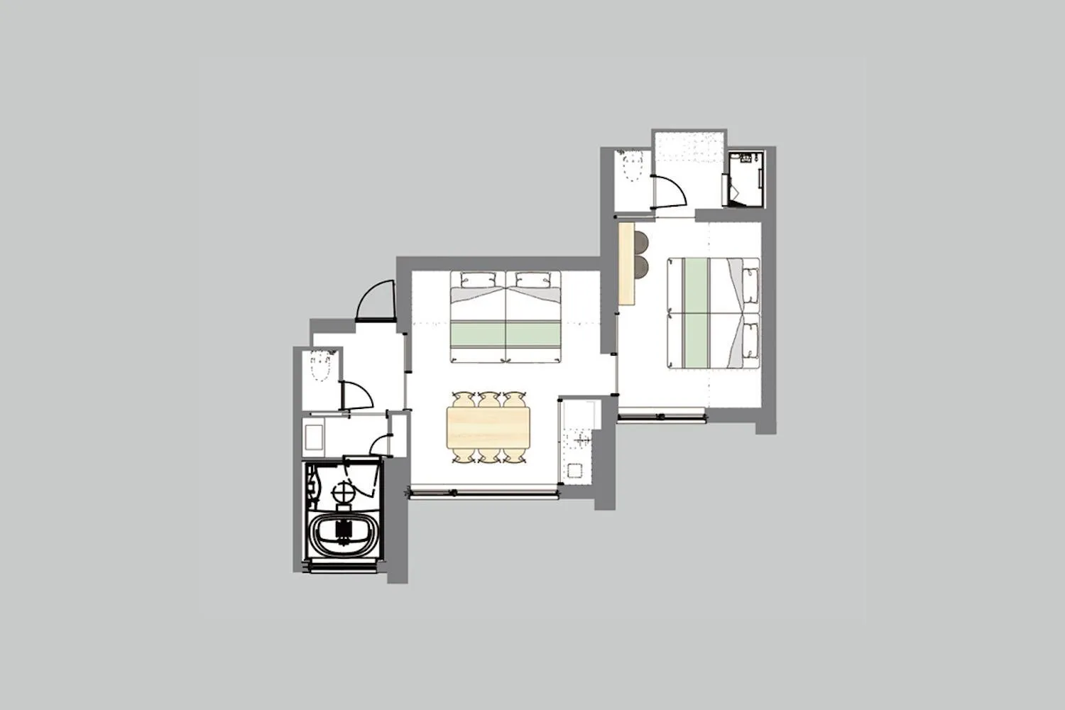 Bathroom in Riverside Hotel Sapporo