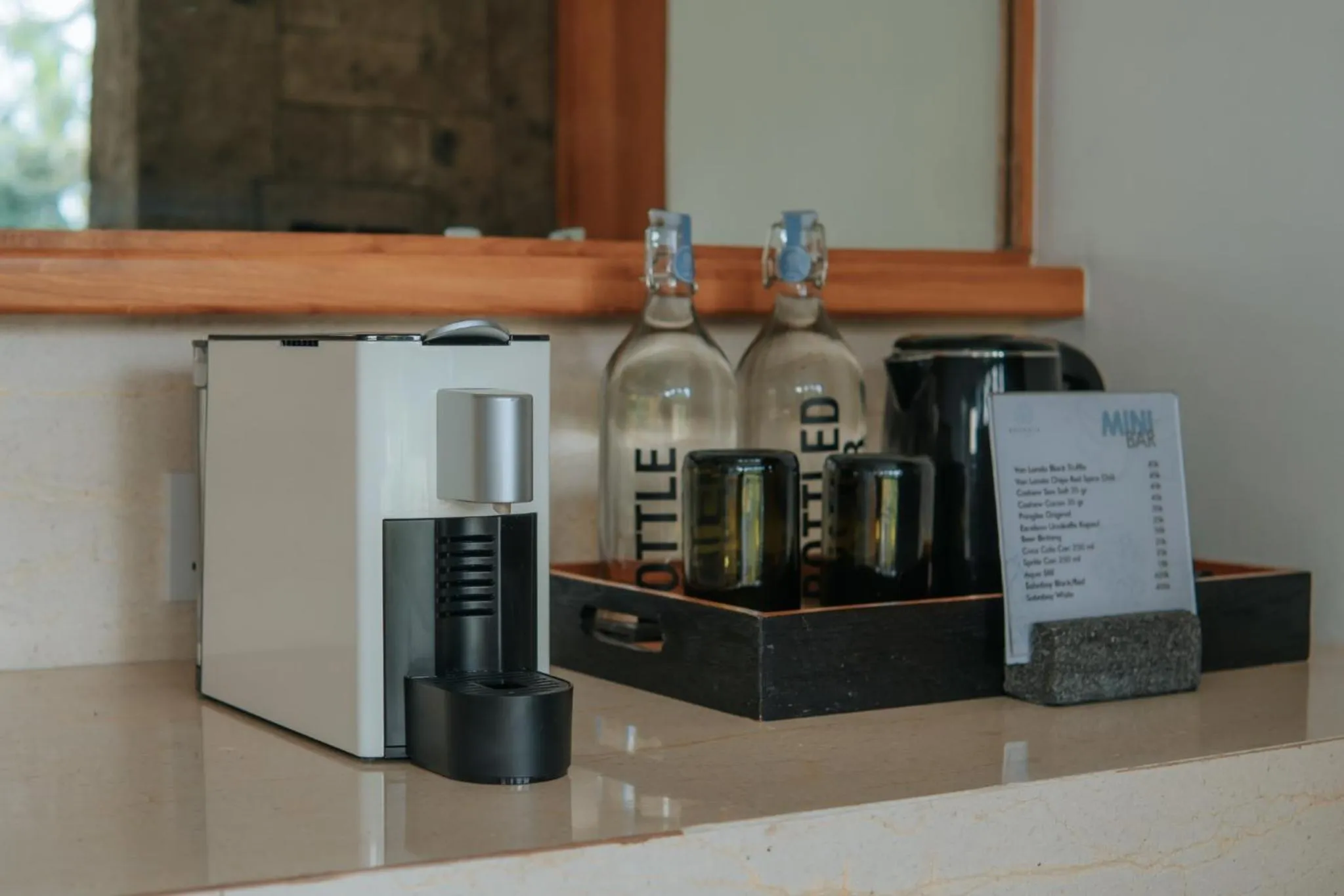 Coffee/tea facilities in Sanora Villa Sanur by Ini Vie Hospitality