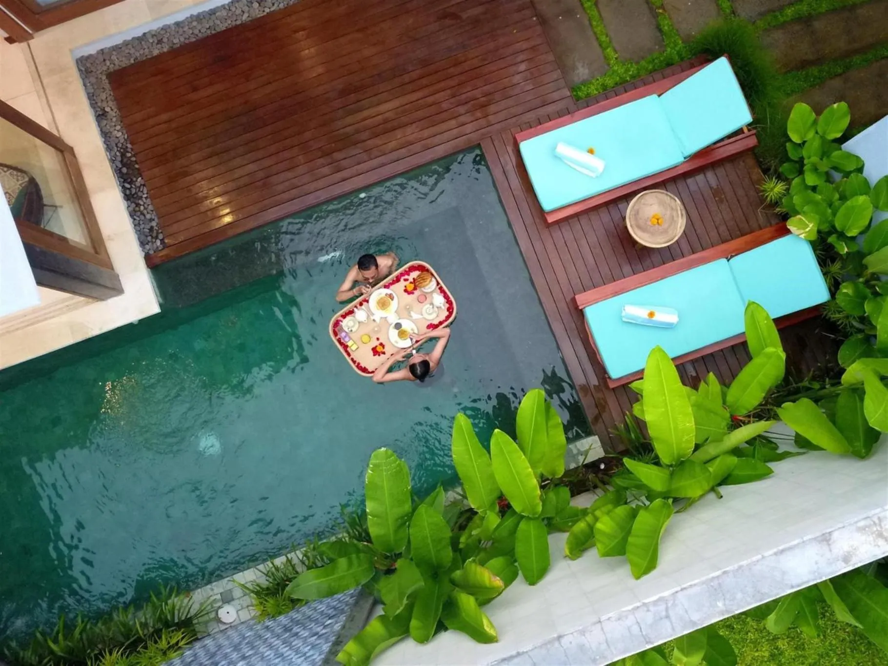 Swimming pool in Sanora Villa Sanur by Ini Vie Hospitality