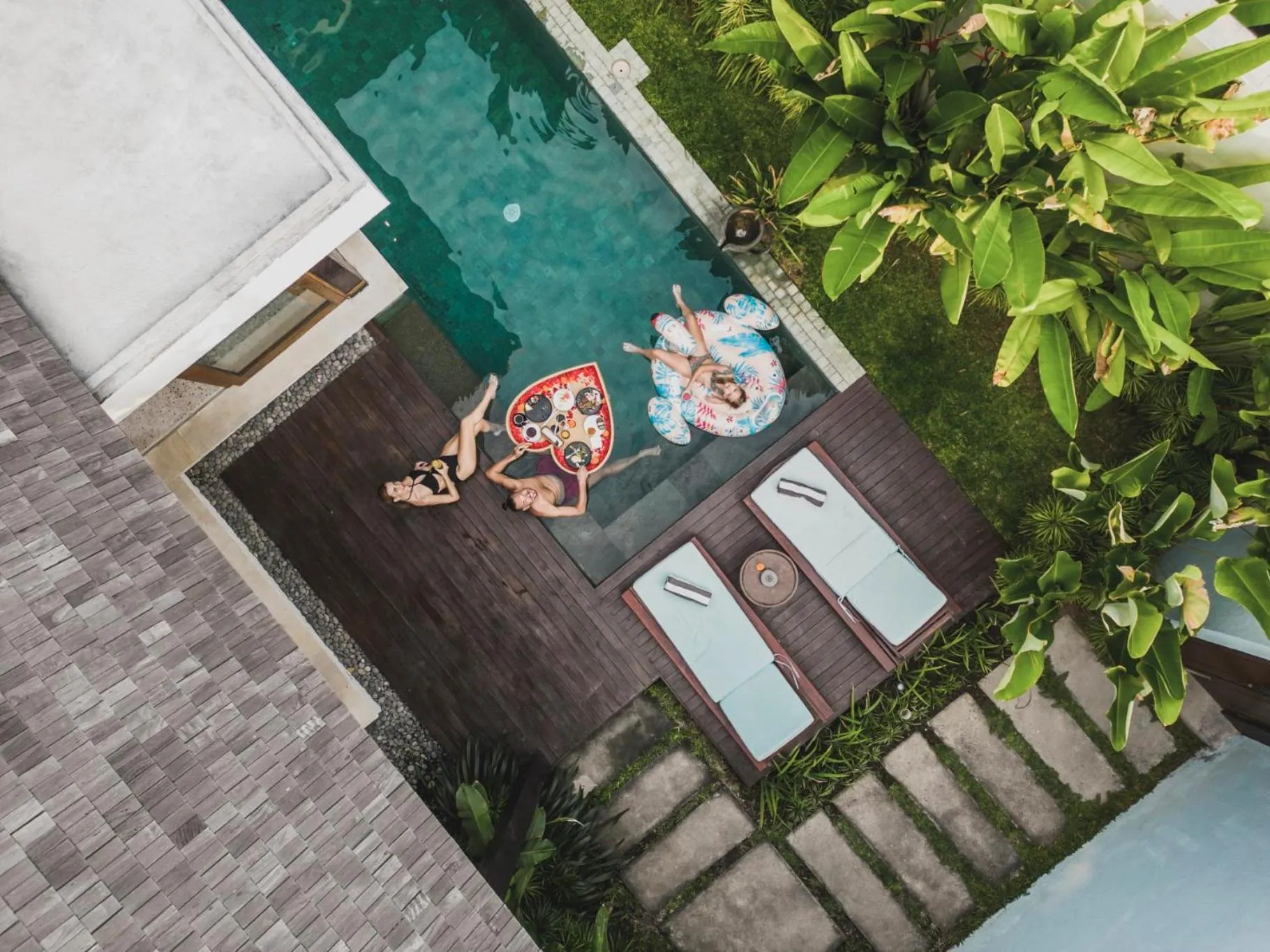 Swimming pool in Sanora Villa Sanur by Ini Vie Hospitality