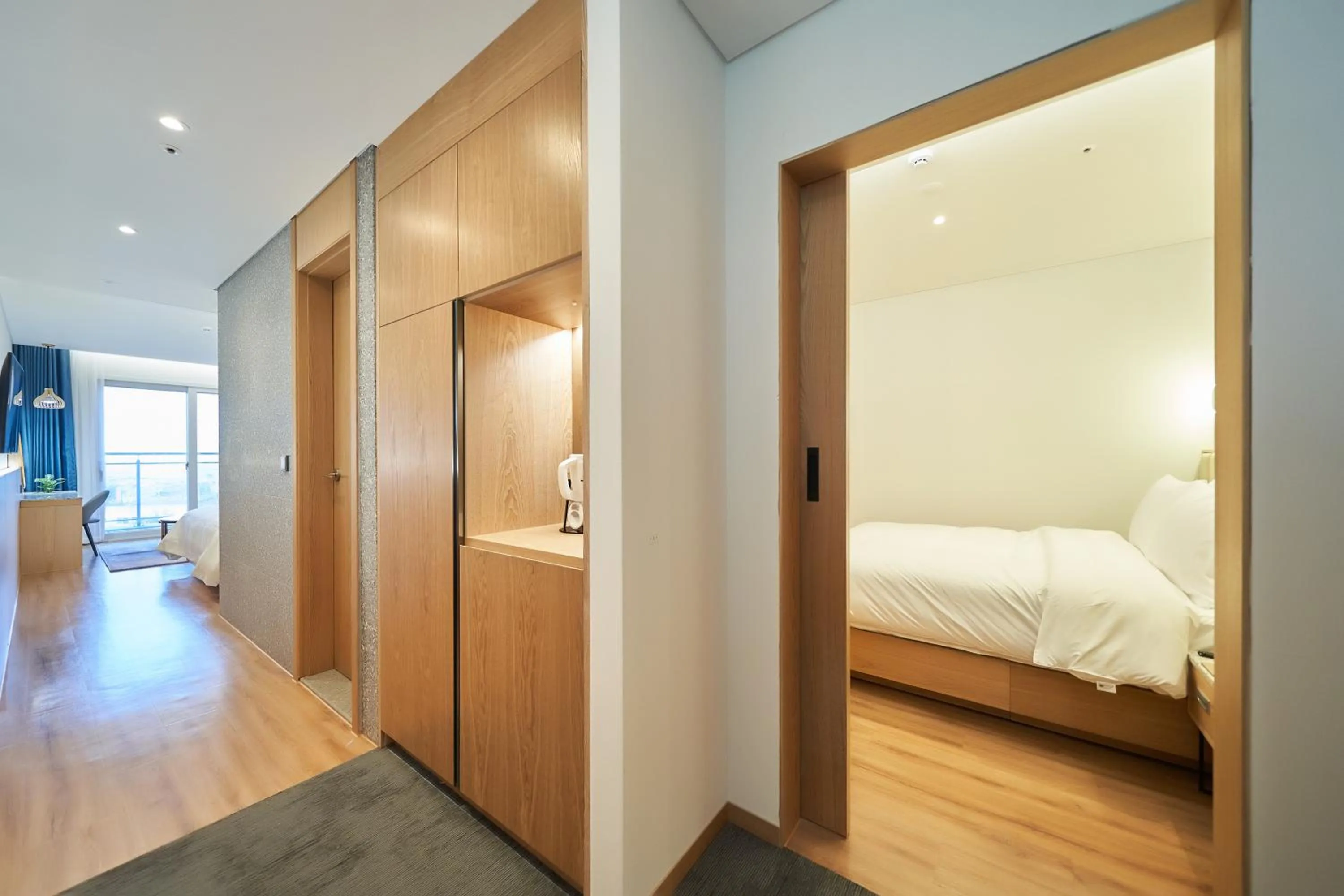 Bed in JN PARK Hotel