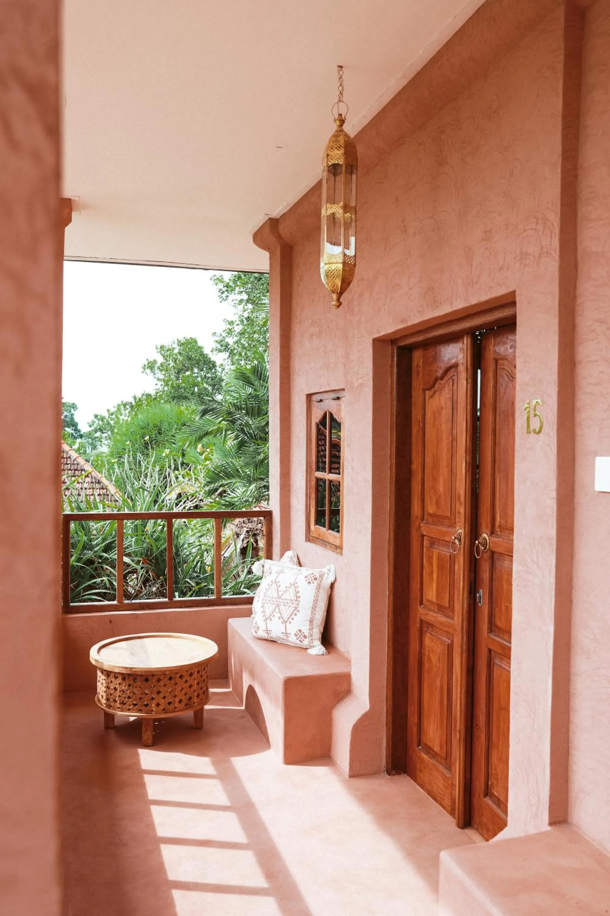 Balcony/Terrace in Terra Cottages Bali