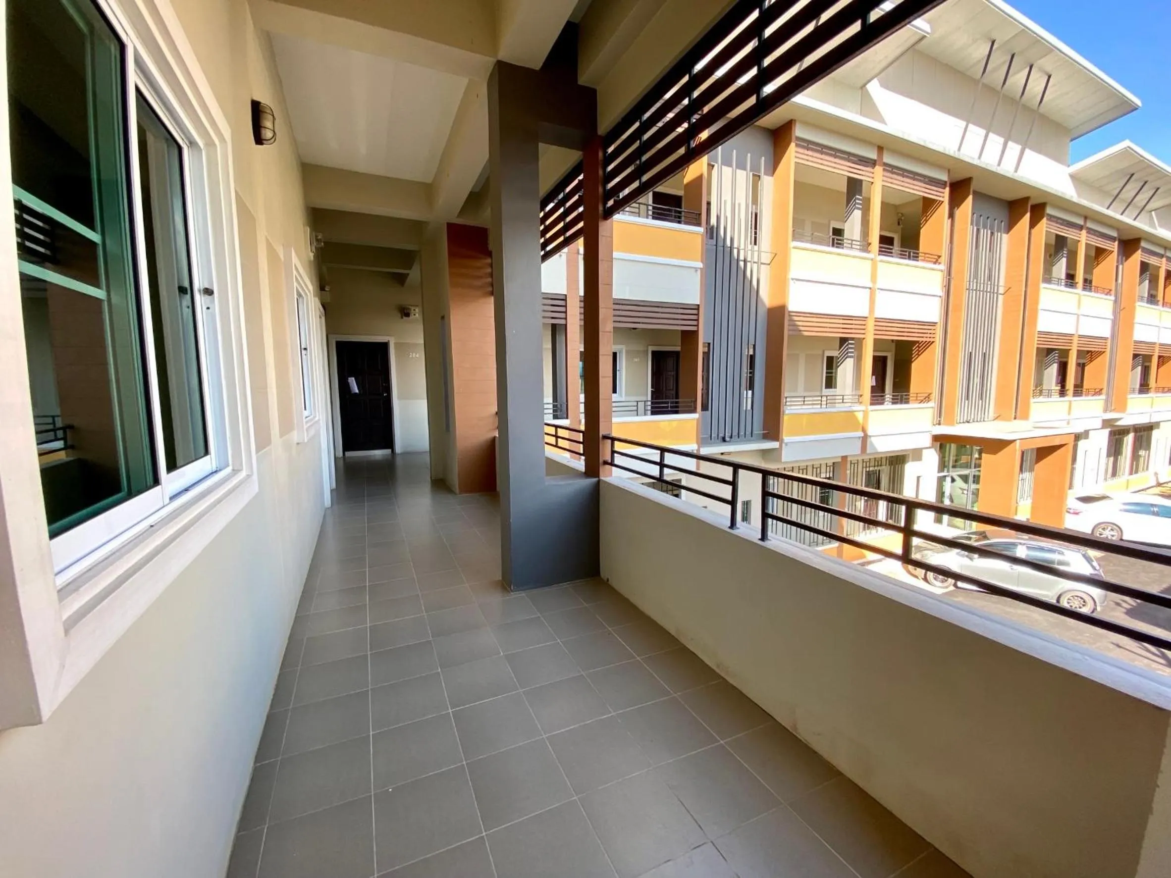 Balcony/Terrace in Preme Apartment @maejo