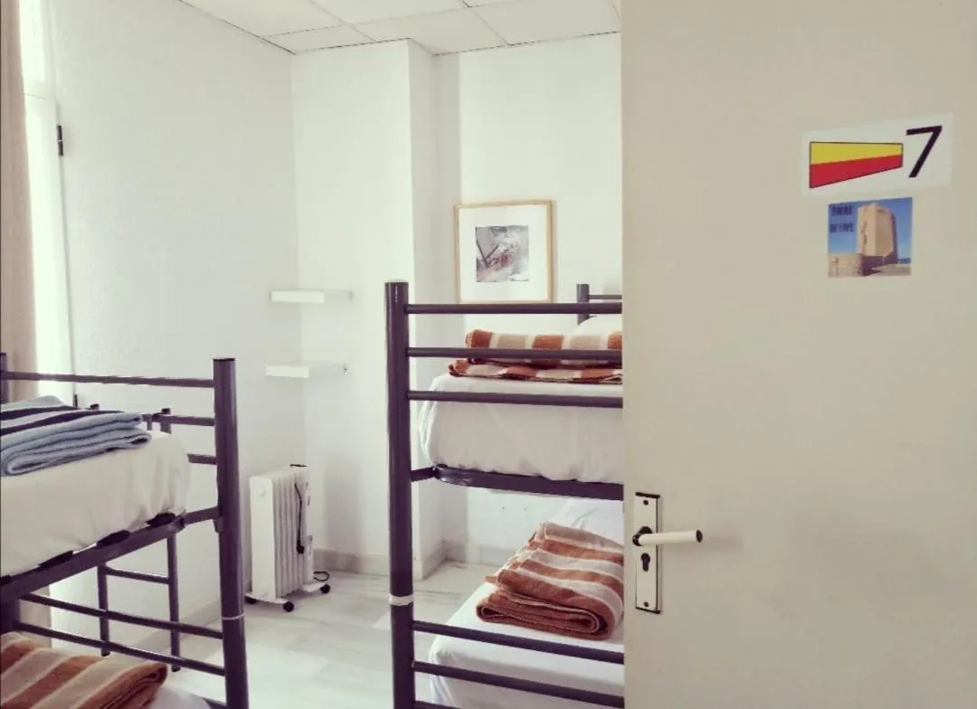 Bed in Albergue Club Náutico de Águilas