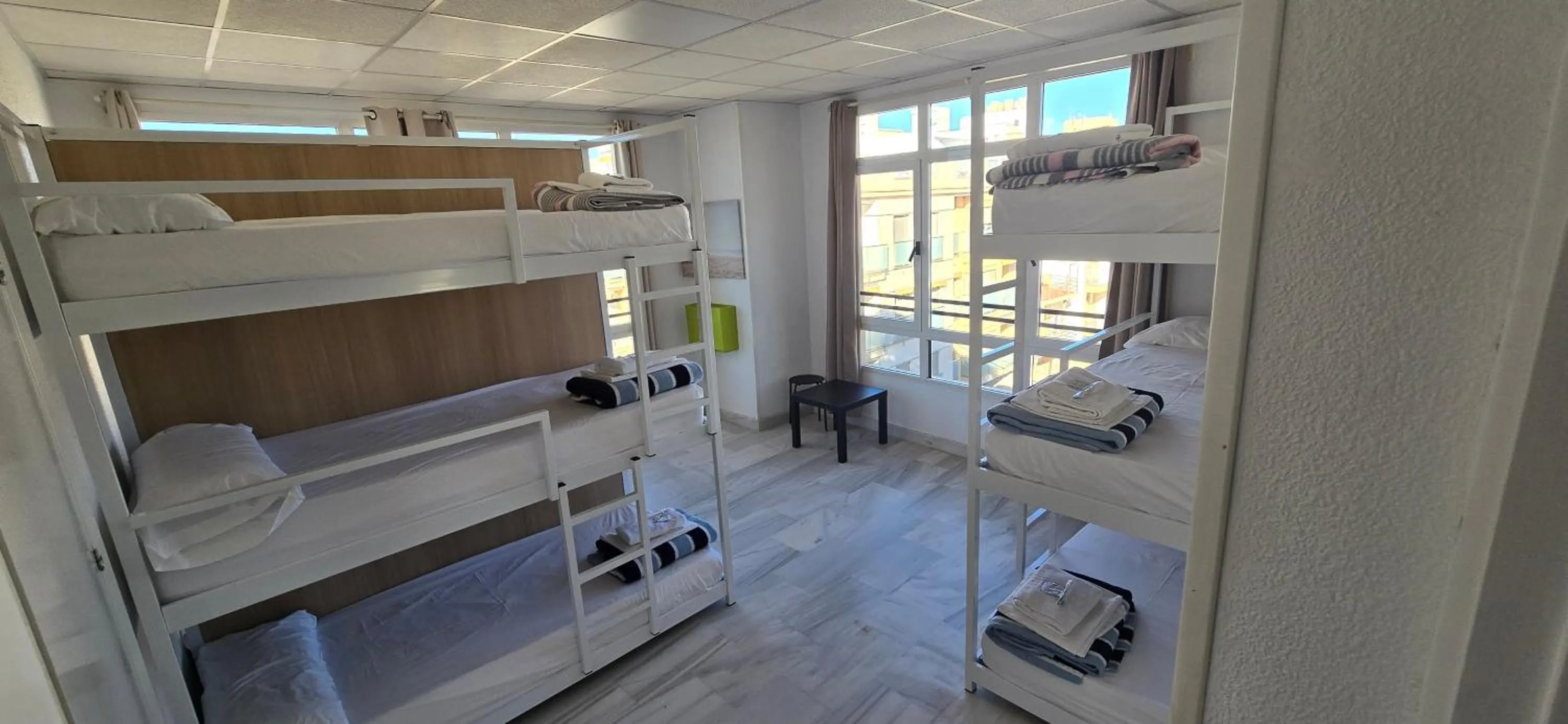 Bed in Albergue Club Náutico de Águilas