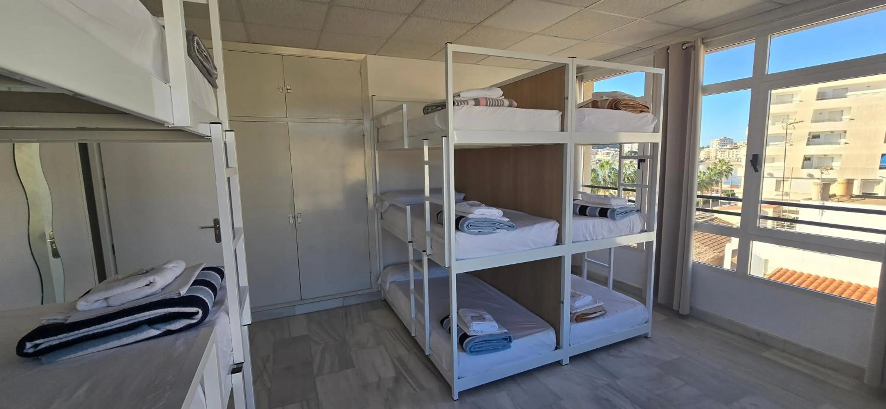 Bed in Albergue Club Náutico de Águilas