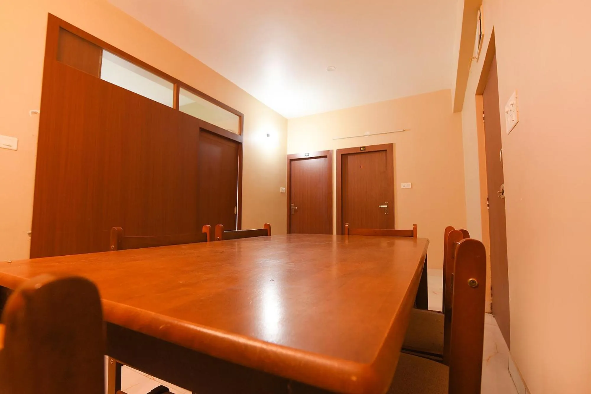 Dining area in FabHotel Amar Raj Inn