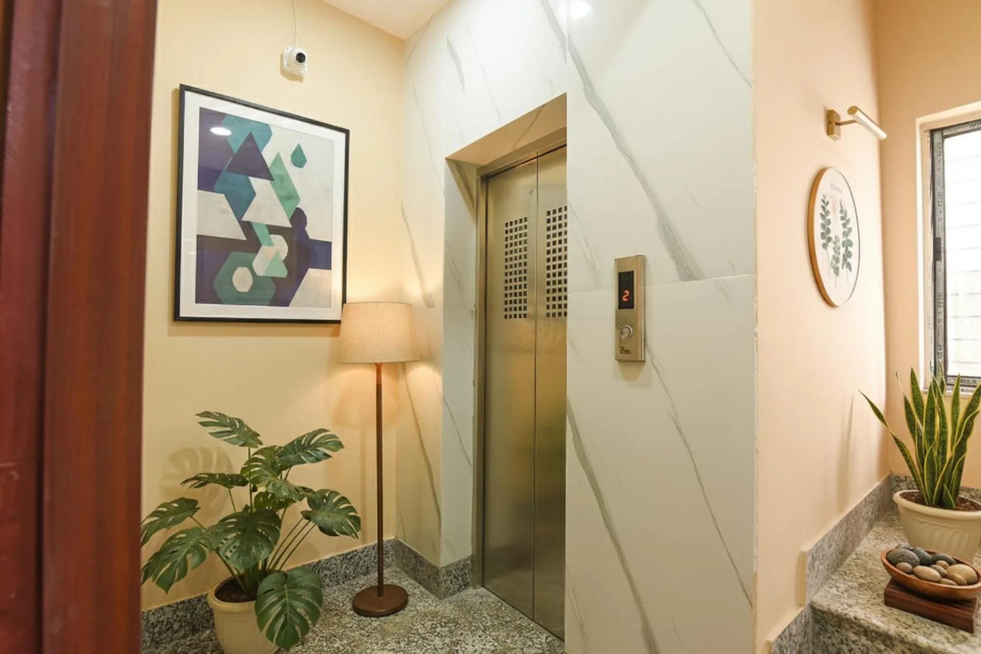 elevator in FabHotel Amar Raj Inn