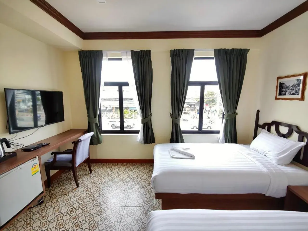 Bed in Baan Chao Khun Hotel Bed in Baan Chao Khun Hotel