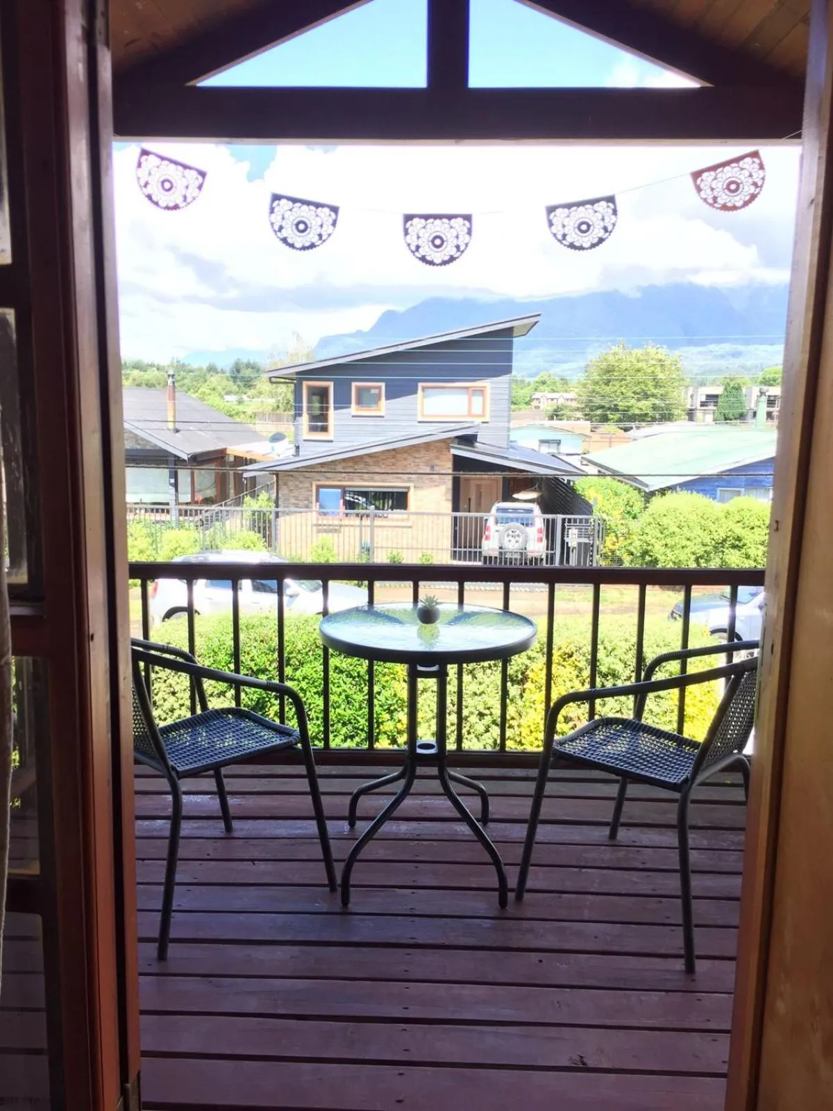 Balcony/Terrace in Hostel Raíz