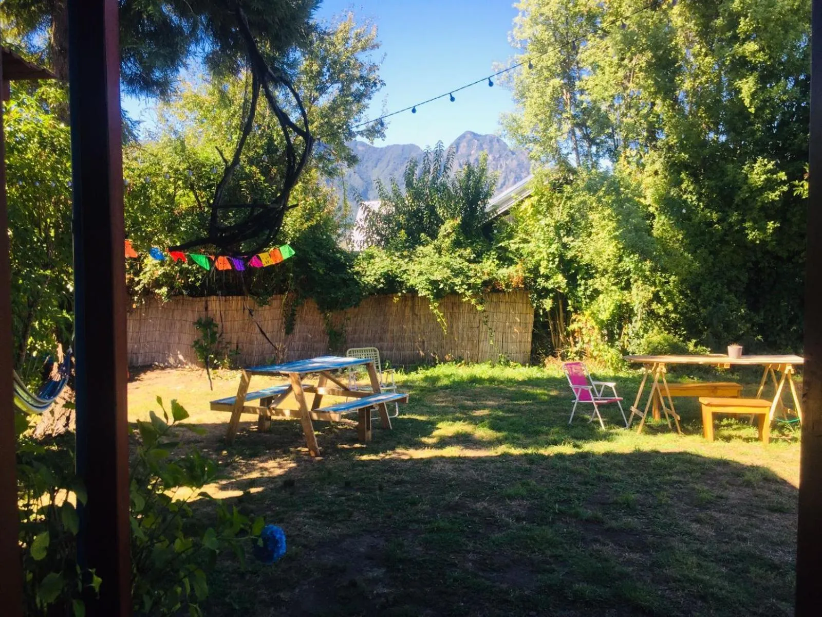 Garden in Hostel Raíz