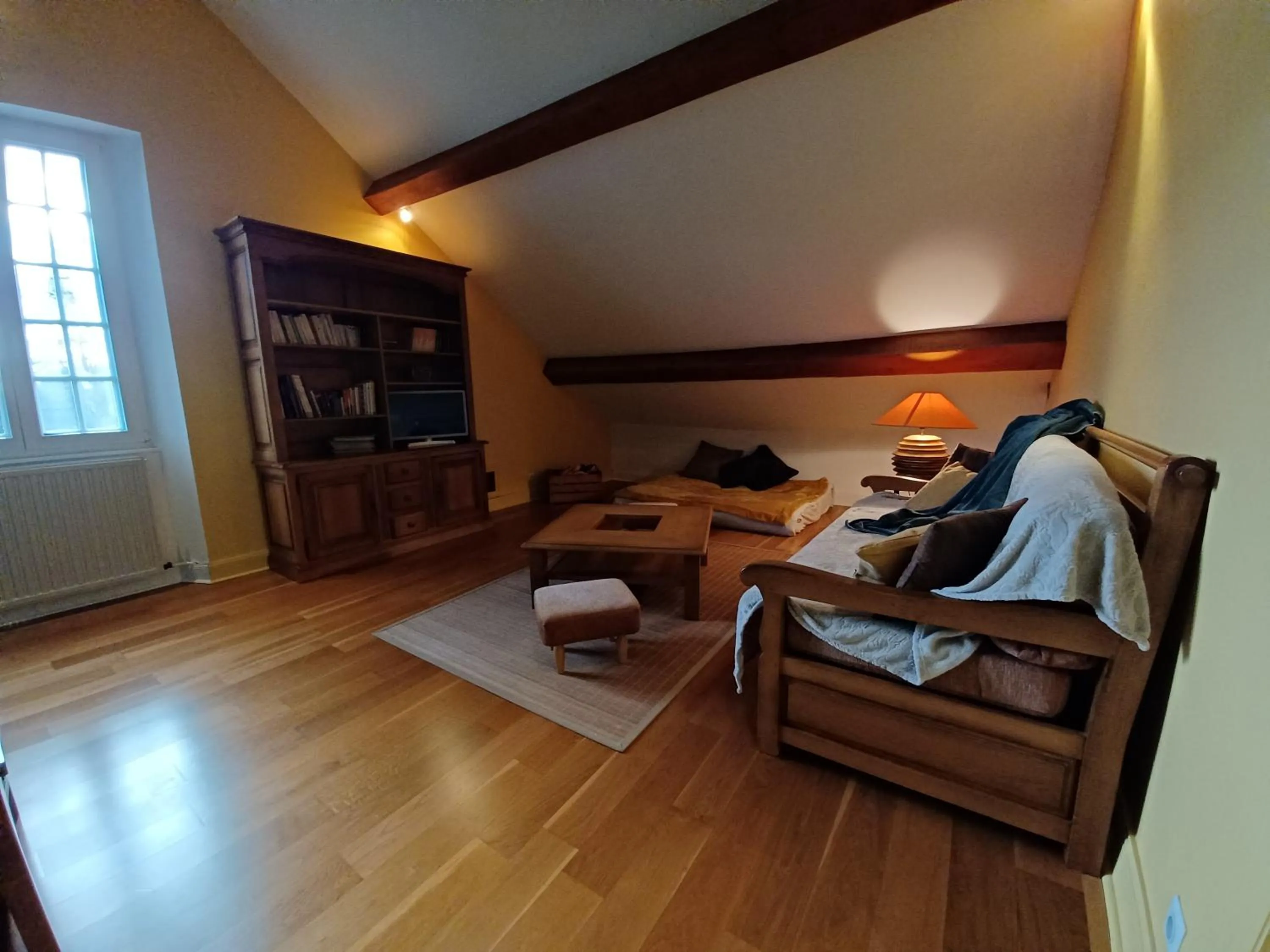 Living room in La Grange de Lily