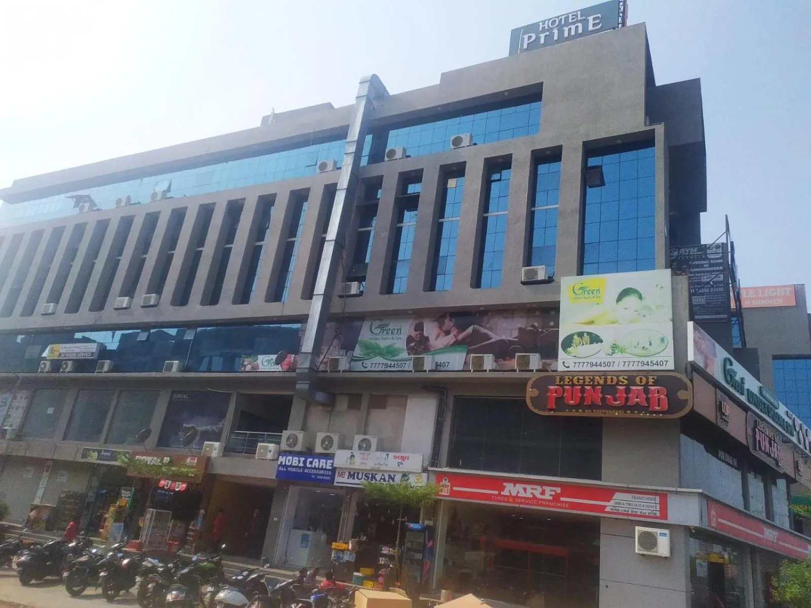 Property Building in Hotel Prime