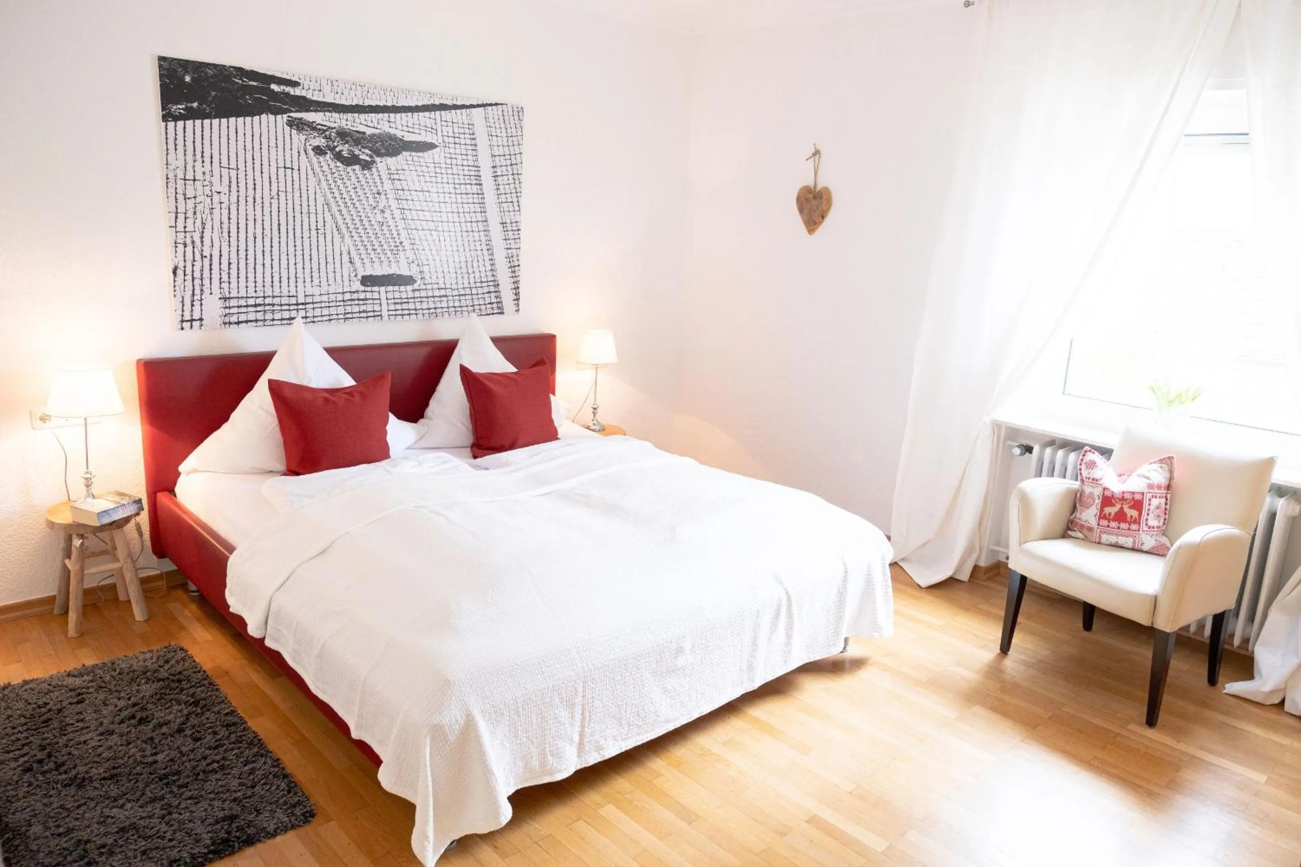 Bedroom, Bed in Cabinett 1876