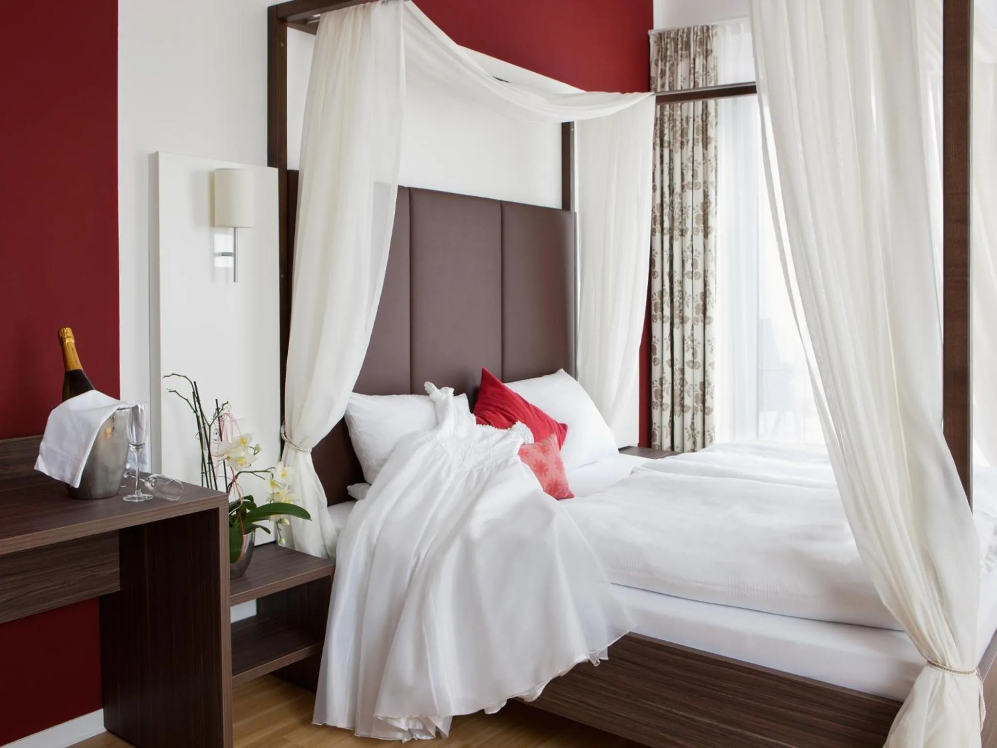 Decorative detail, Bed in Das Quartier