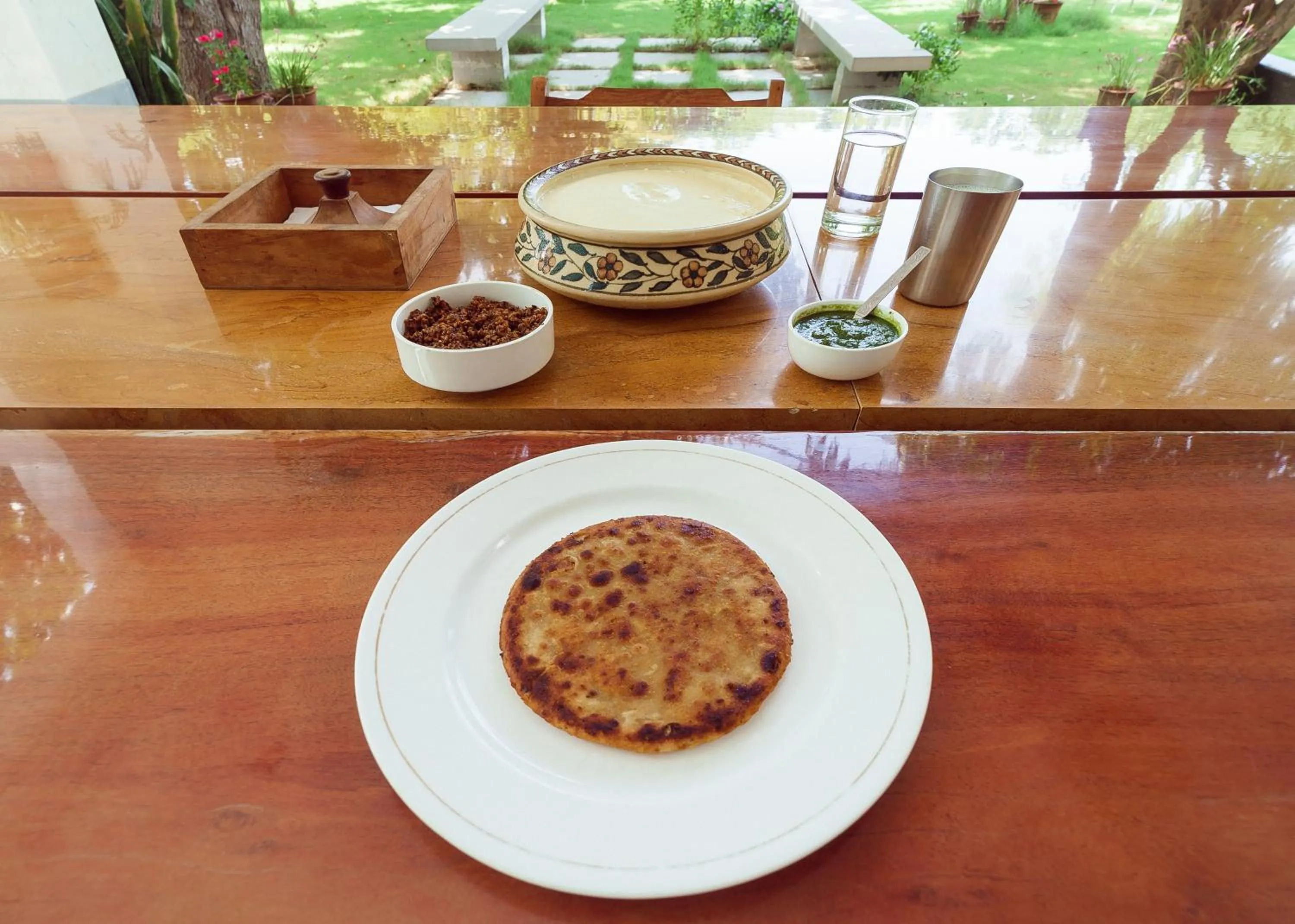 Food in PushkarOrganic - Lux farm resort with pool