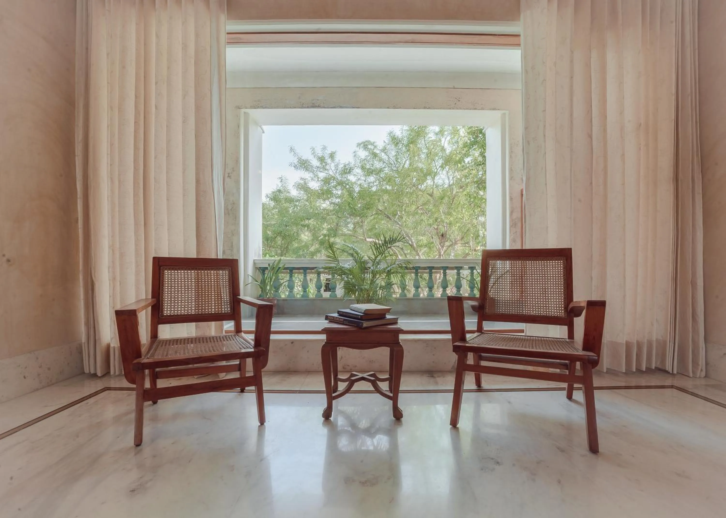 Living room in PushkarOrganic - Lux farm resort with pool