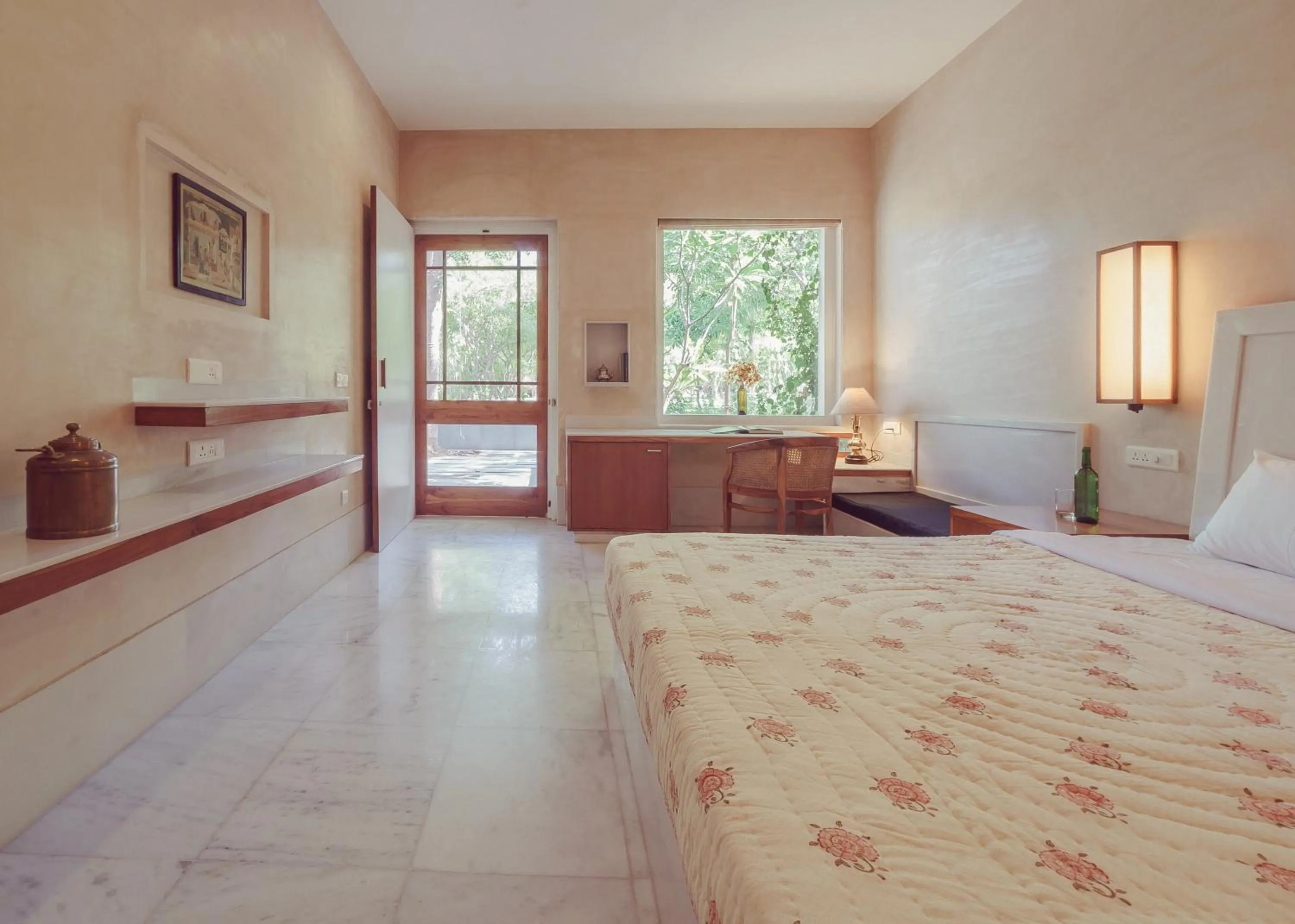 Photo of the whole room, Bed in PushkarOrganic - Lux farm resort with pool