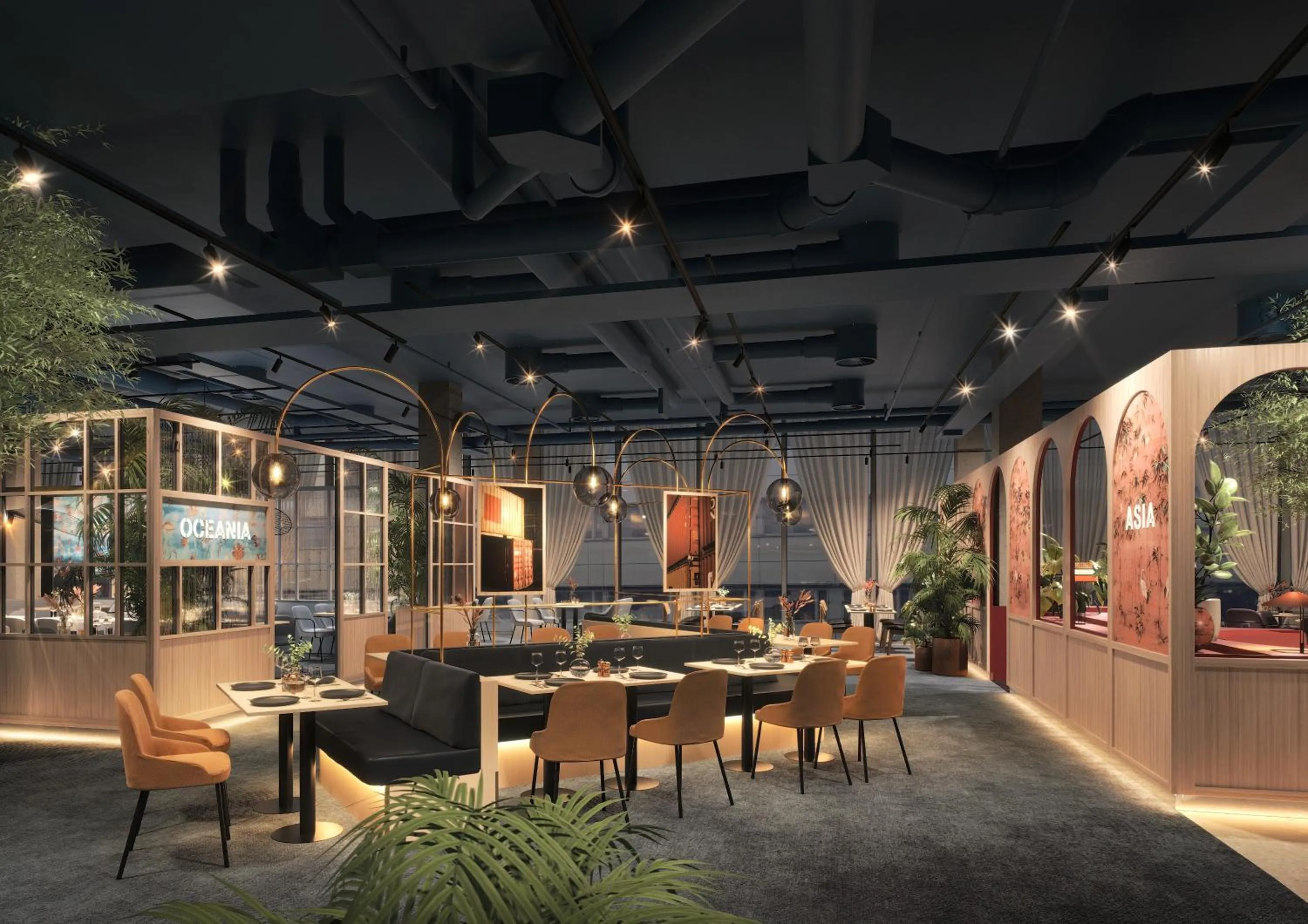 Restaurant/places to eat in Scandic Göteborg Central