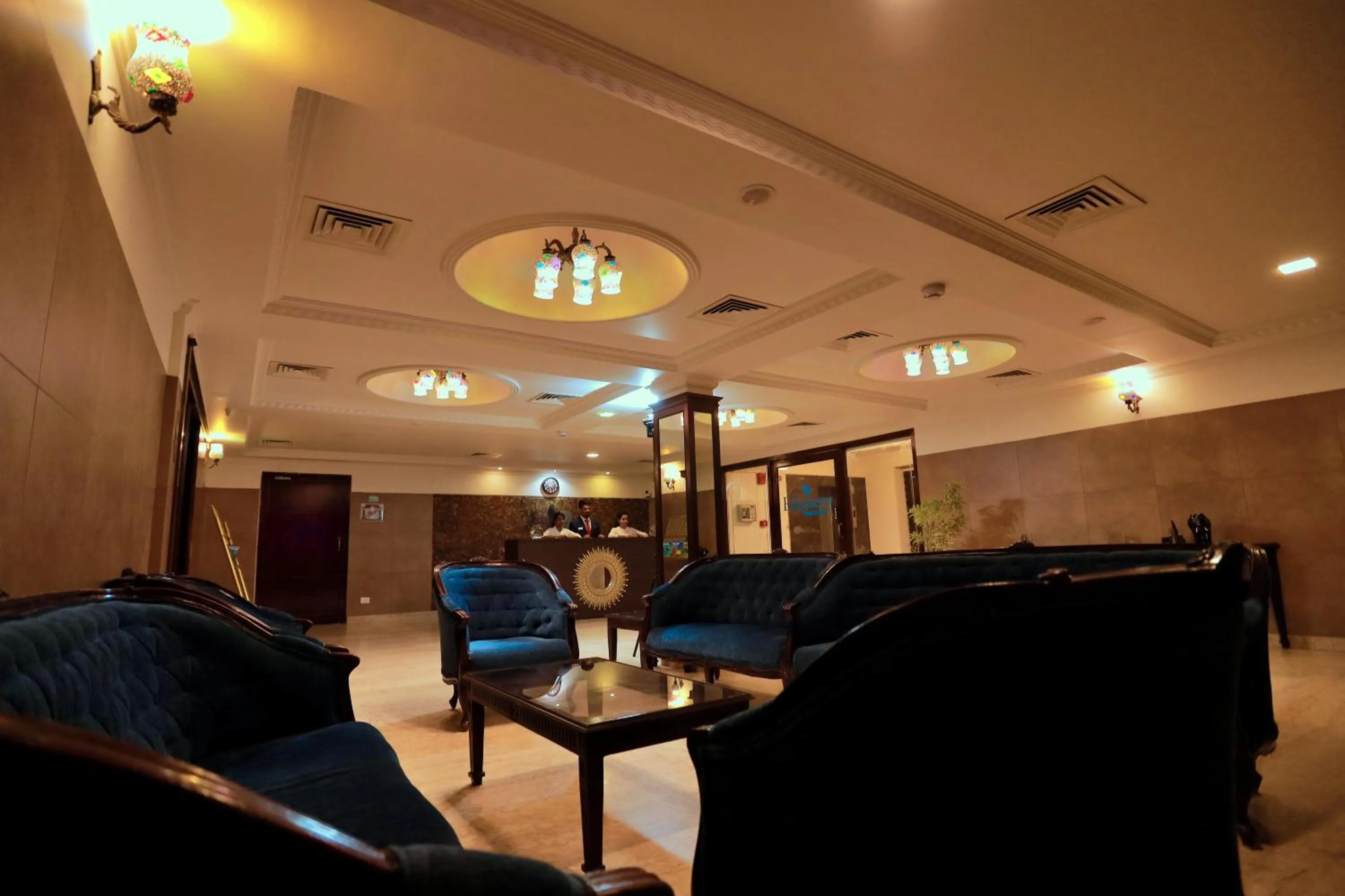 Lobby or reception in Hotel Edassery Mansion