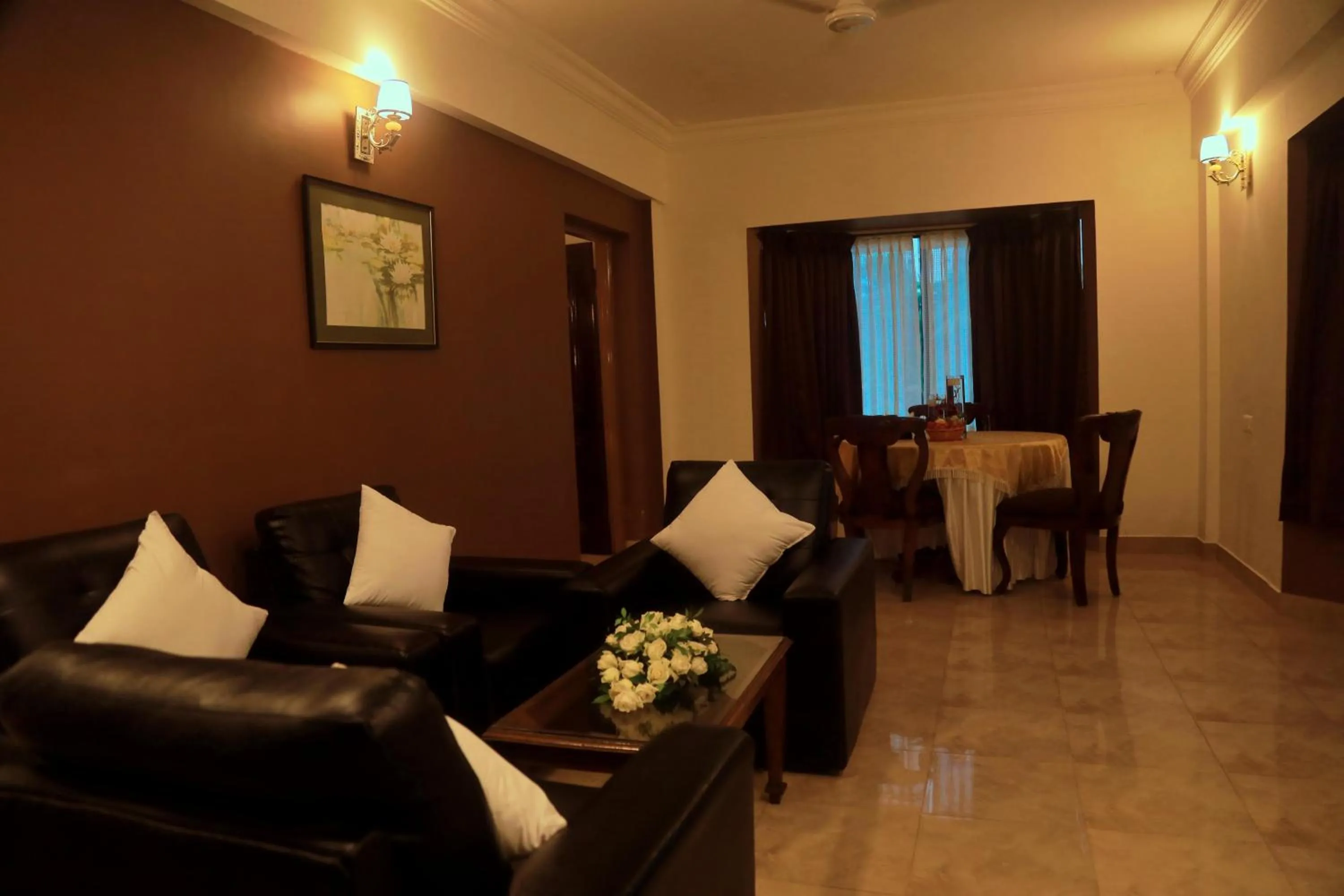 Living room in Hotel Edassery Mansion