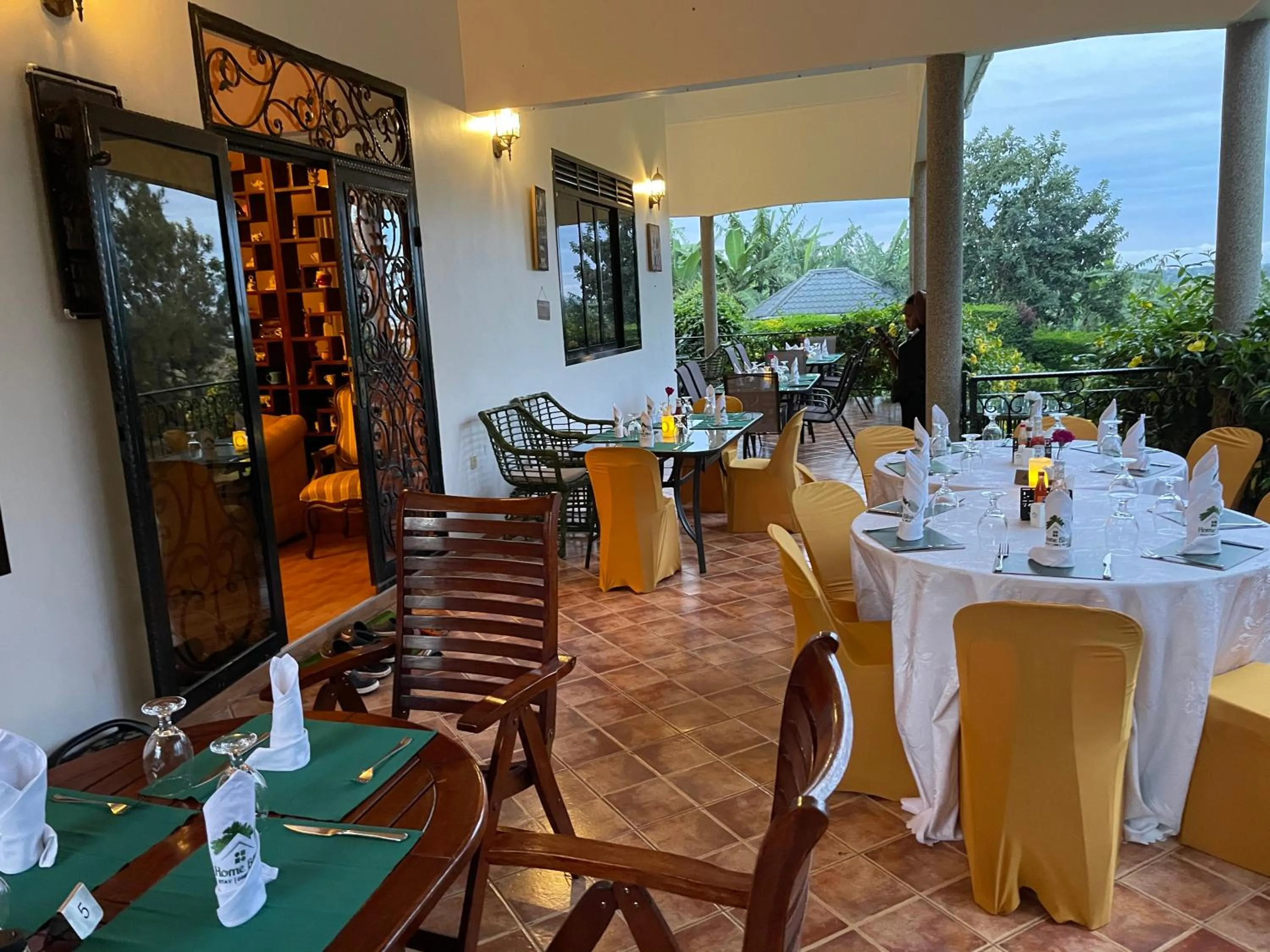 Restaurant/places to eat in Home Bliss Hotel- Fort portal Uganda