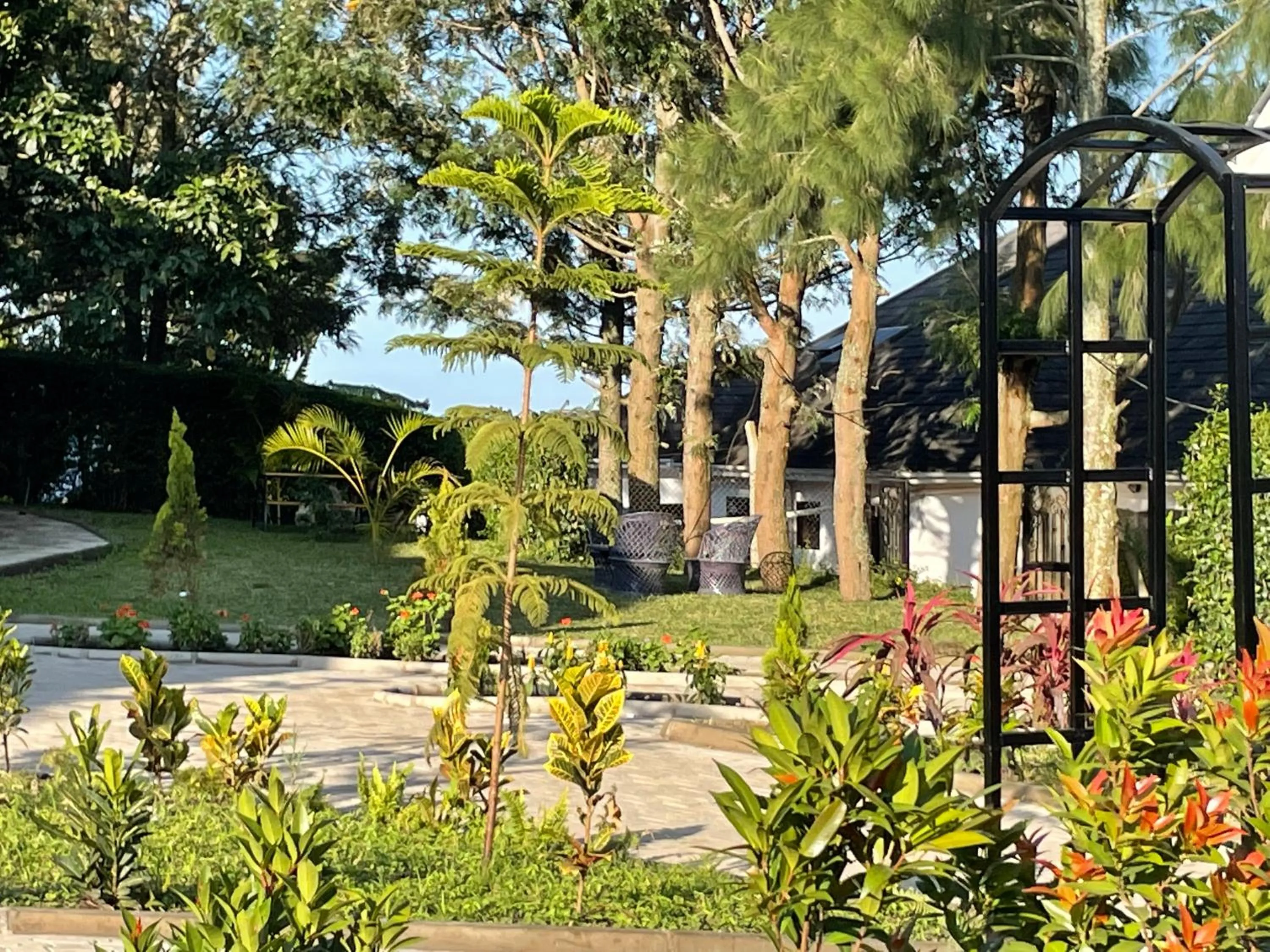 Garden in Home Bliss Hotel- Fort portal Uganda