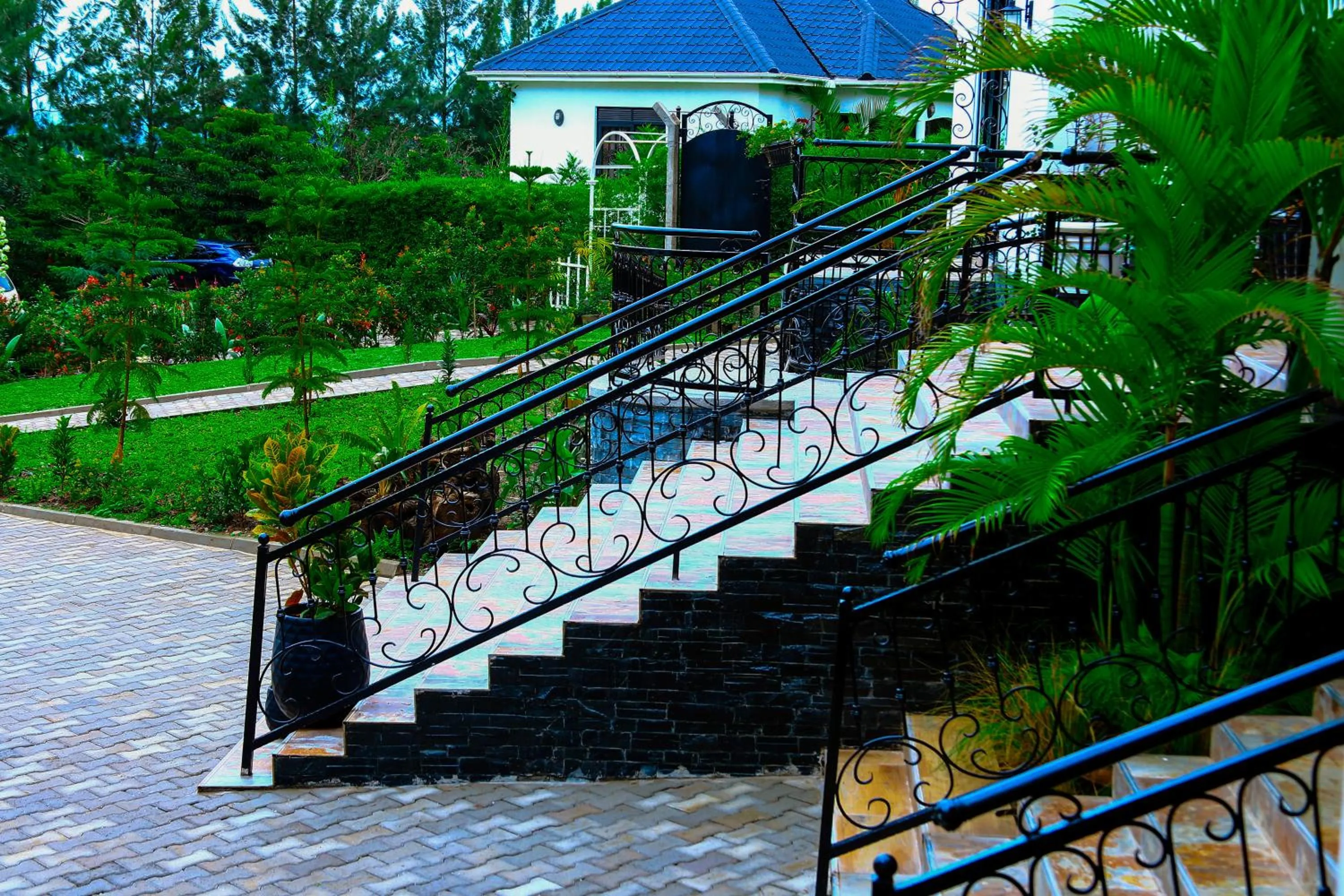 Garden in Home Bliss Hotel- Fort portal Uganda