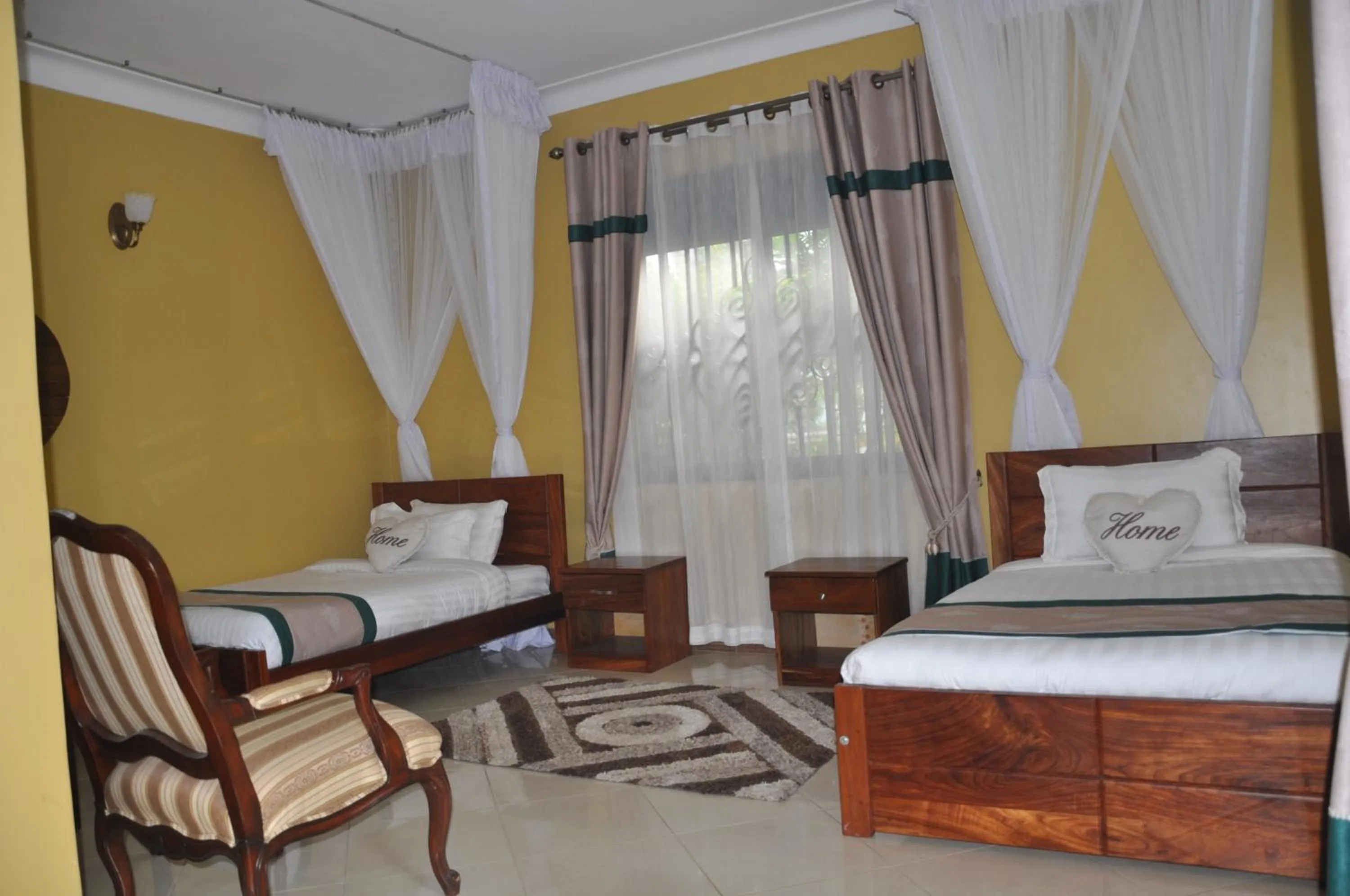 Photo of the whole room, Bed in Home Bliss Hotel- Fort portal Uganda