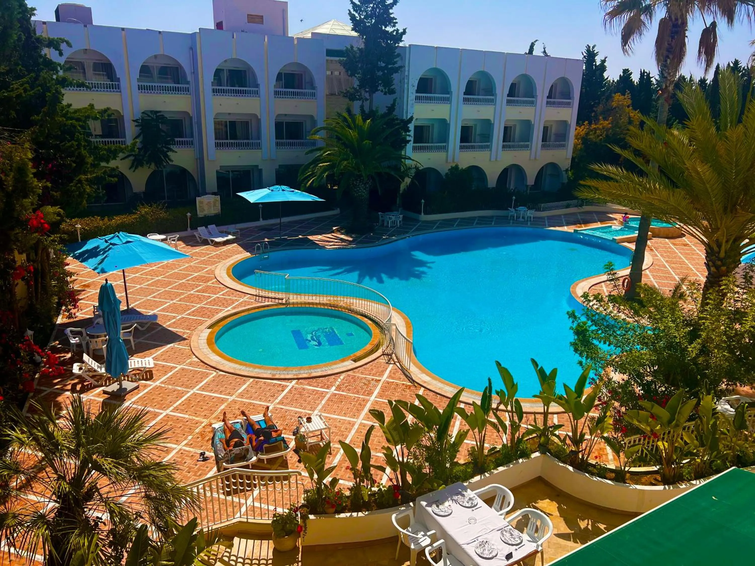 Swimming pool in Residence Royal - Deluxe