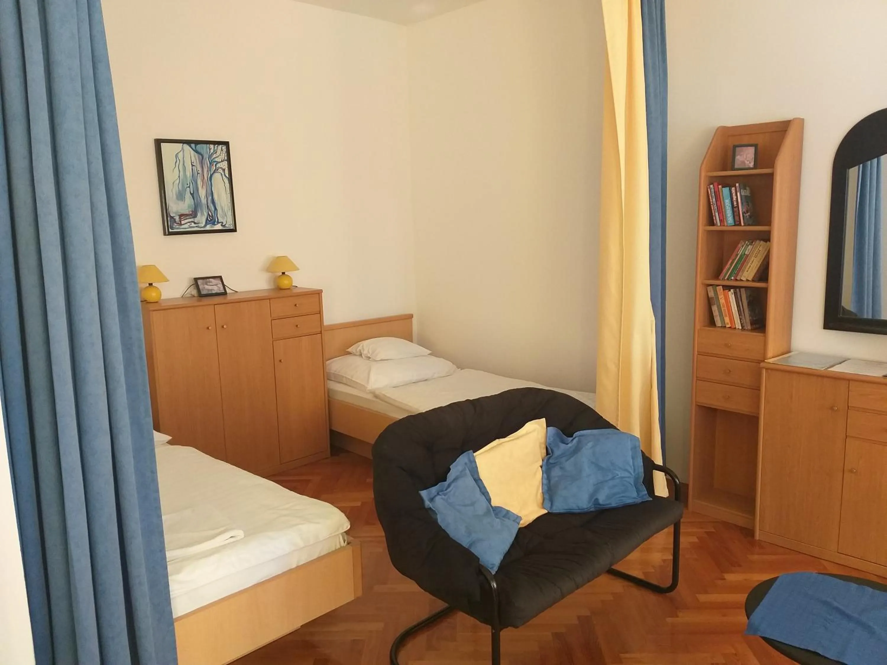 Bed in Leier Business Hotel