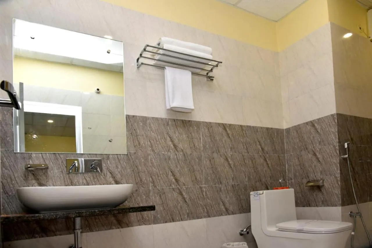 Bathroom in Hotel Tridev Grand