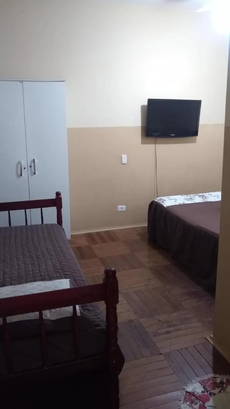 Bed in Hotel Brasil