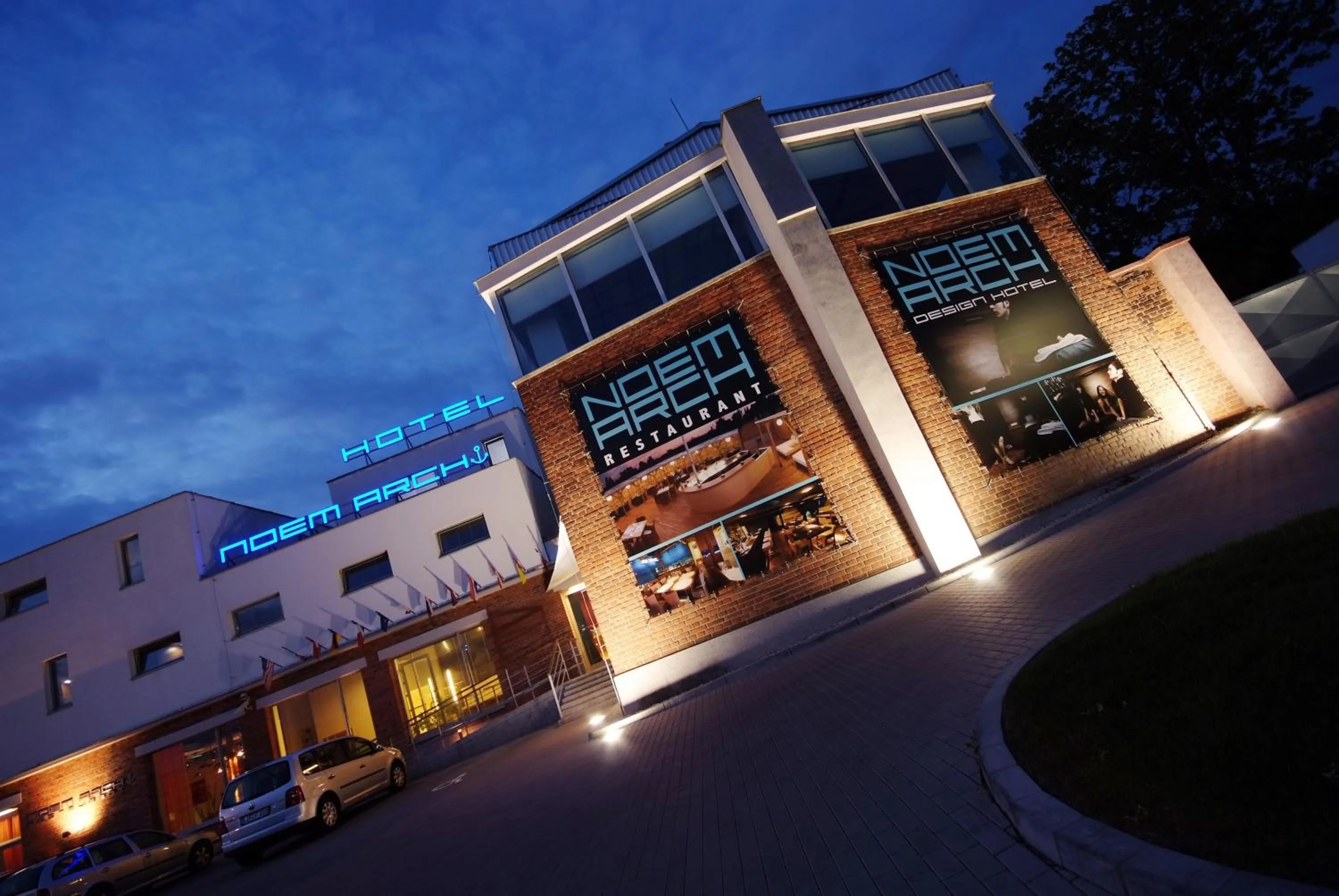 Facade/entrance in Restaurant & Design Hotel Noem Arch