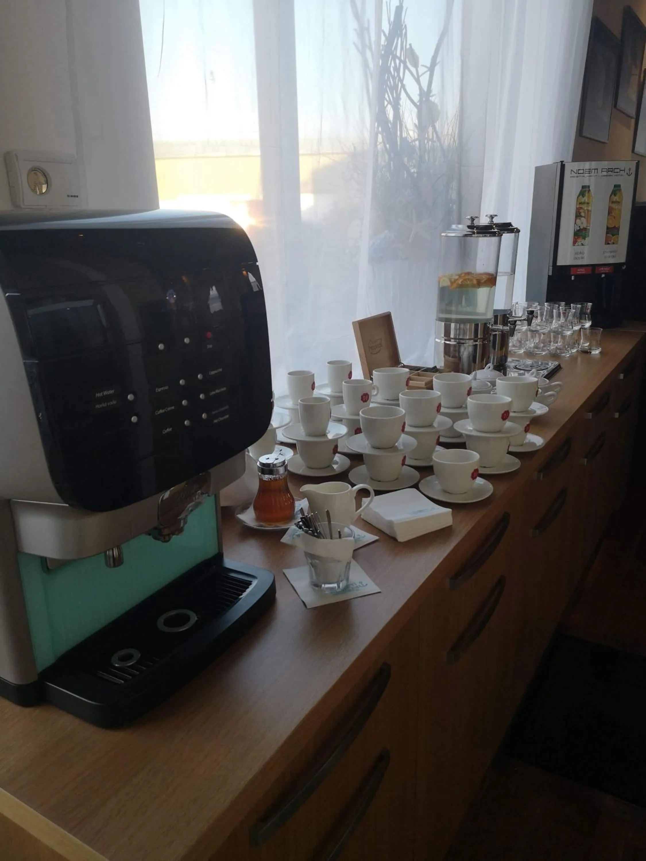 Buffet breakfast in Restaurant & Design Hotel Noem Arch