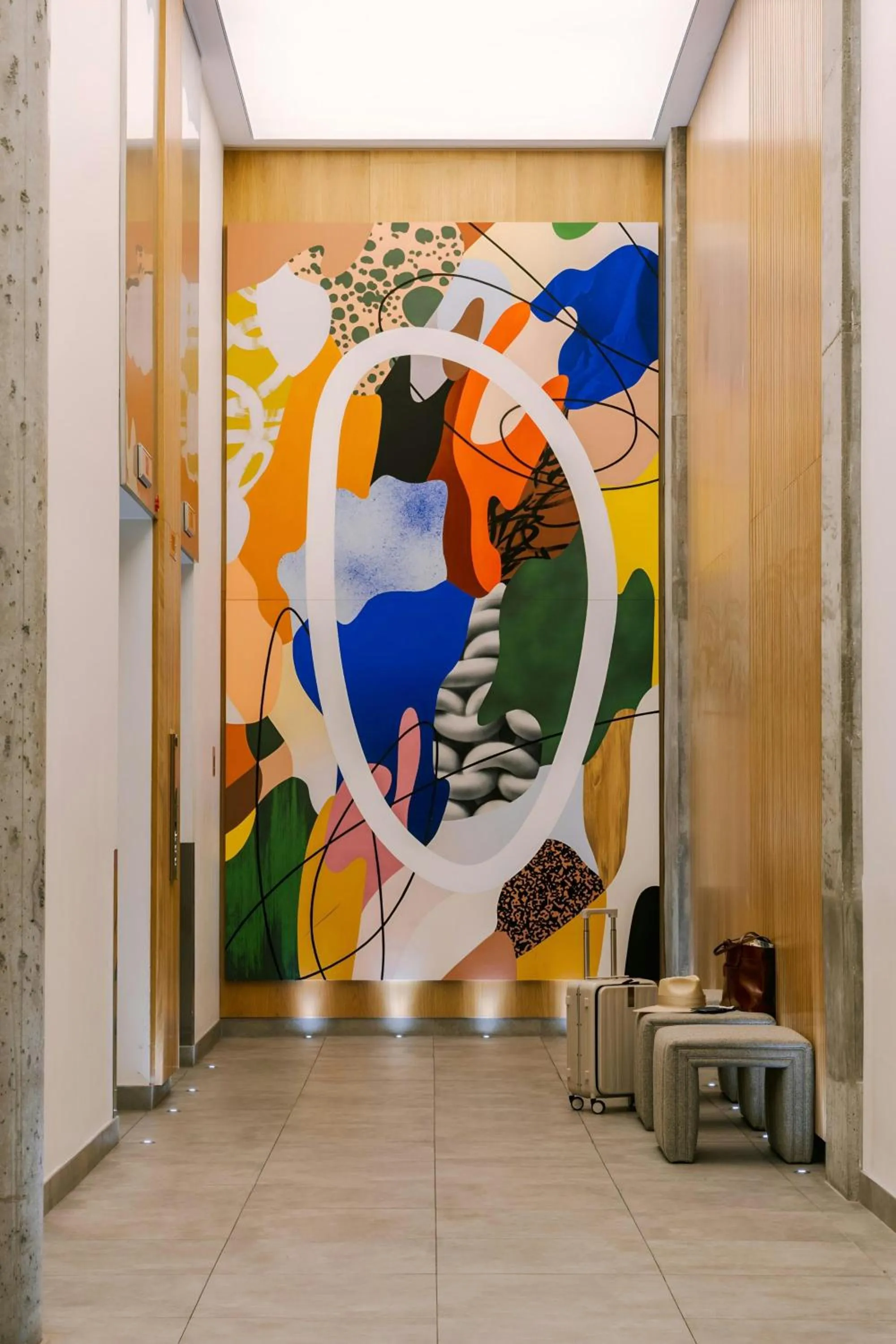 Lobby or reception in Sonder by Marriott Bonvoy Maisonneuve Apartments Downtown