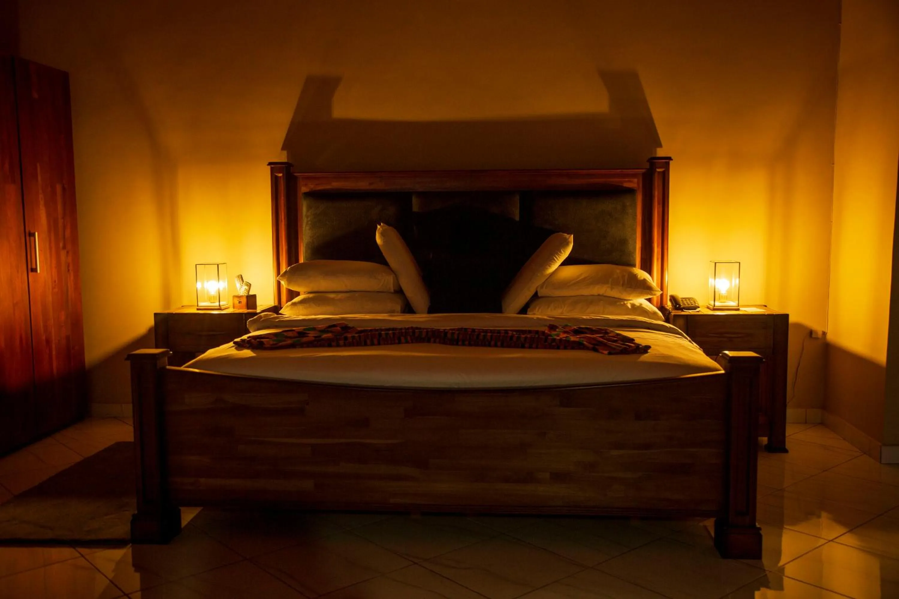 Bed in The Haven Boutique Hotel