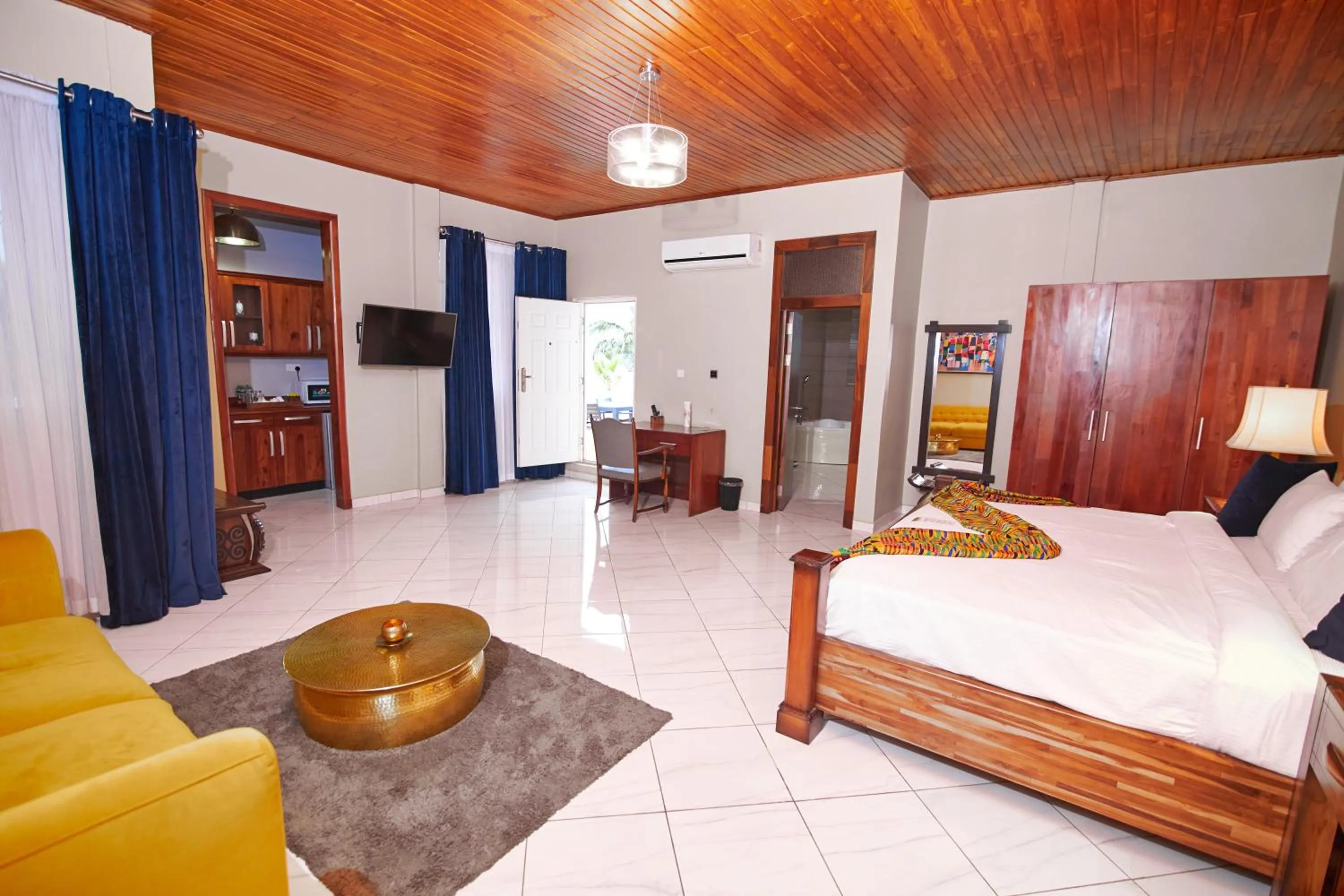 Bed in The Haven Boutique Hotel